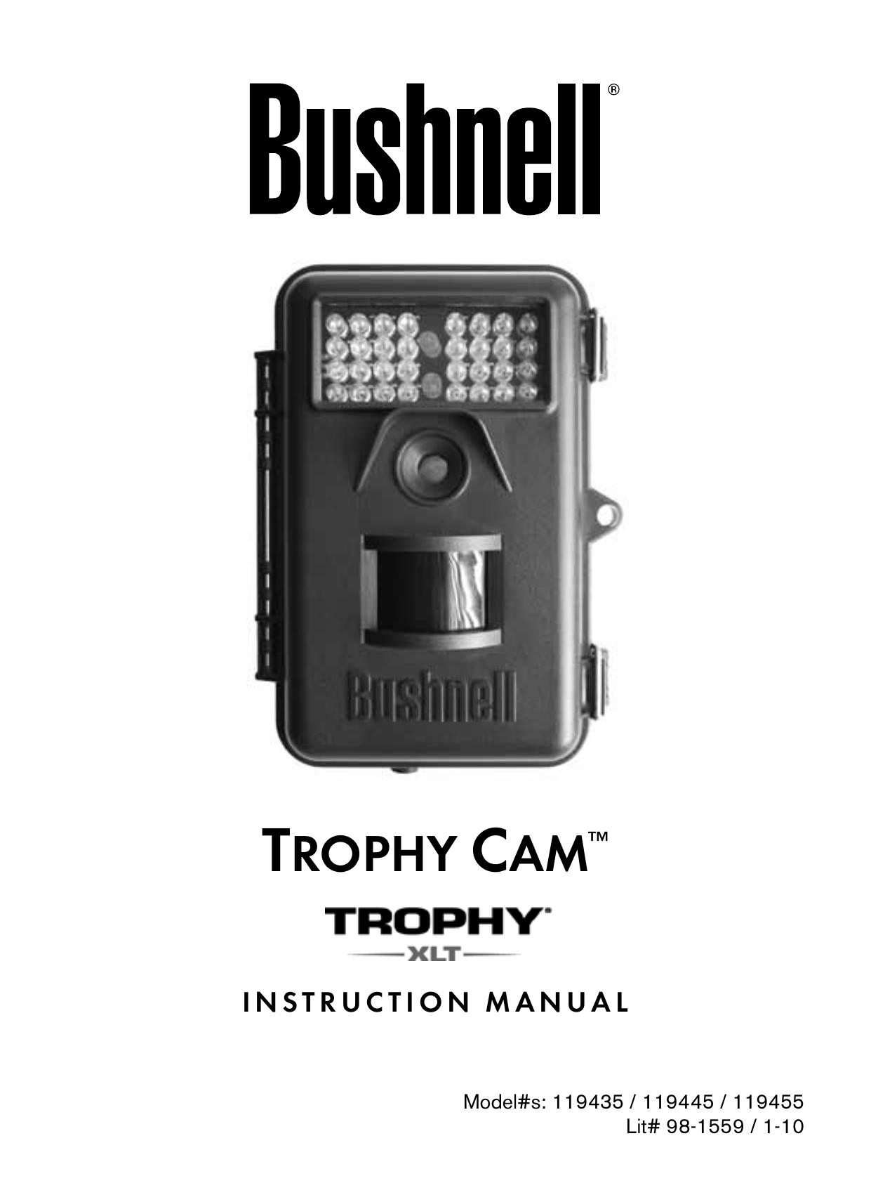 Bushnell 98-1559 / 1-10 Digital Camera User Manual