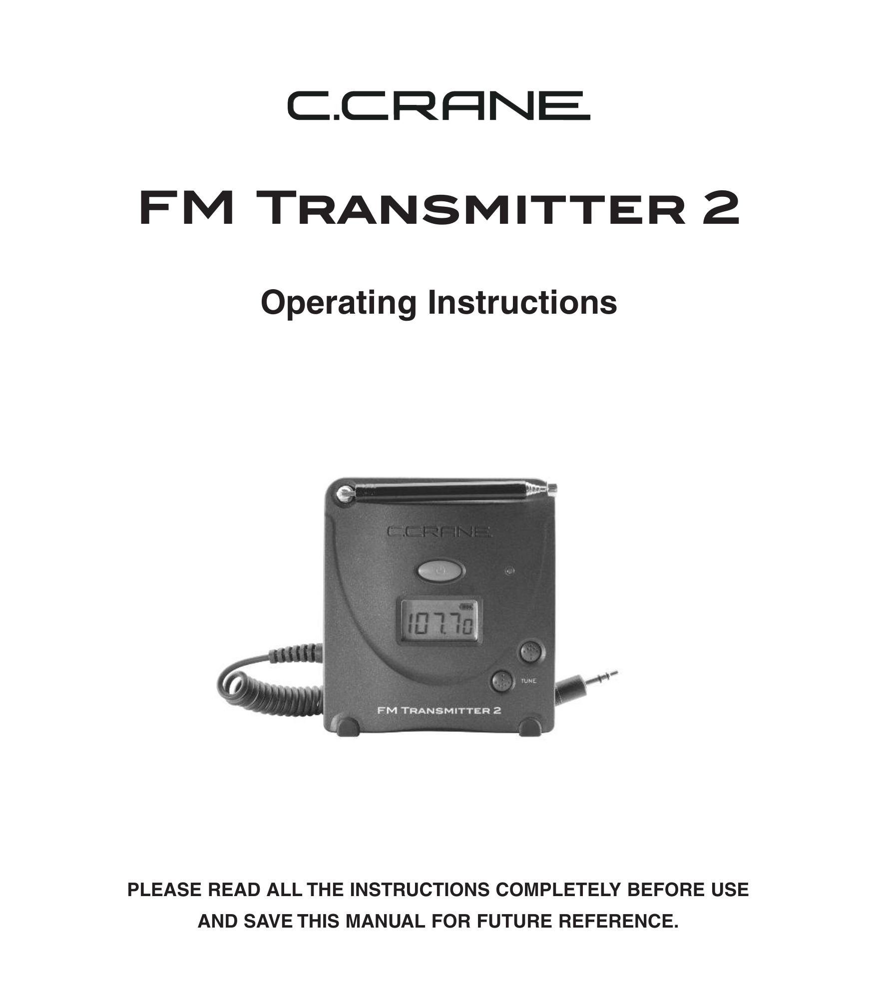 C. Crane FM2 Digital Camera User Manual