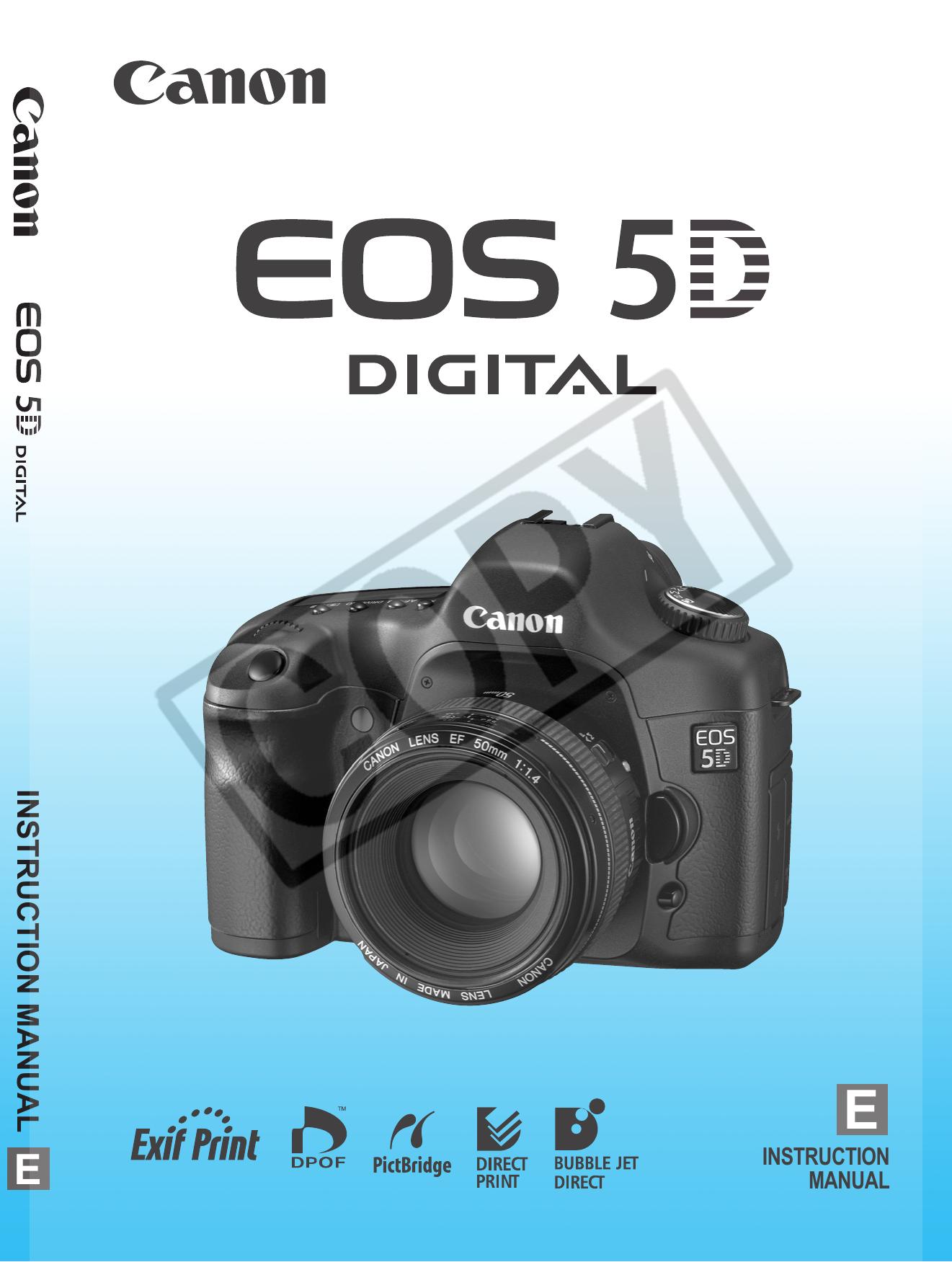 Canon 0296B002 Digital Camera User Manual