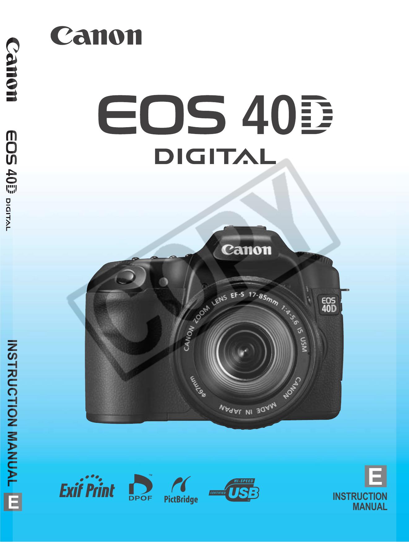 Canon 1901B004 Digital Camera User Manual