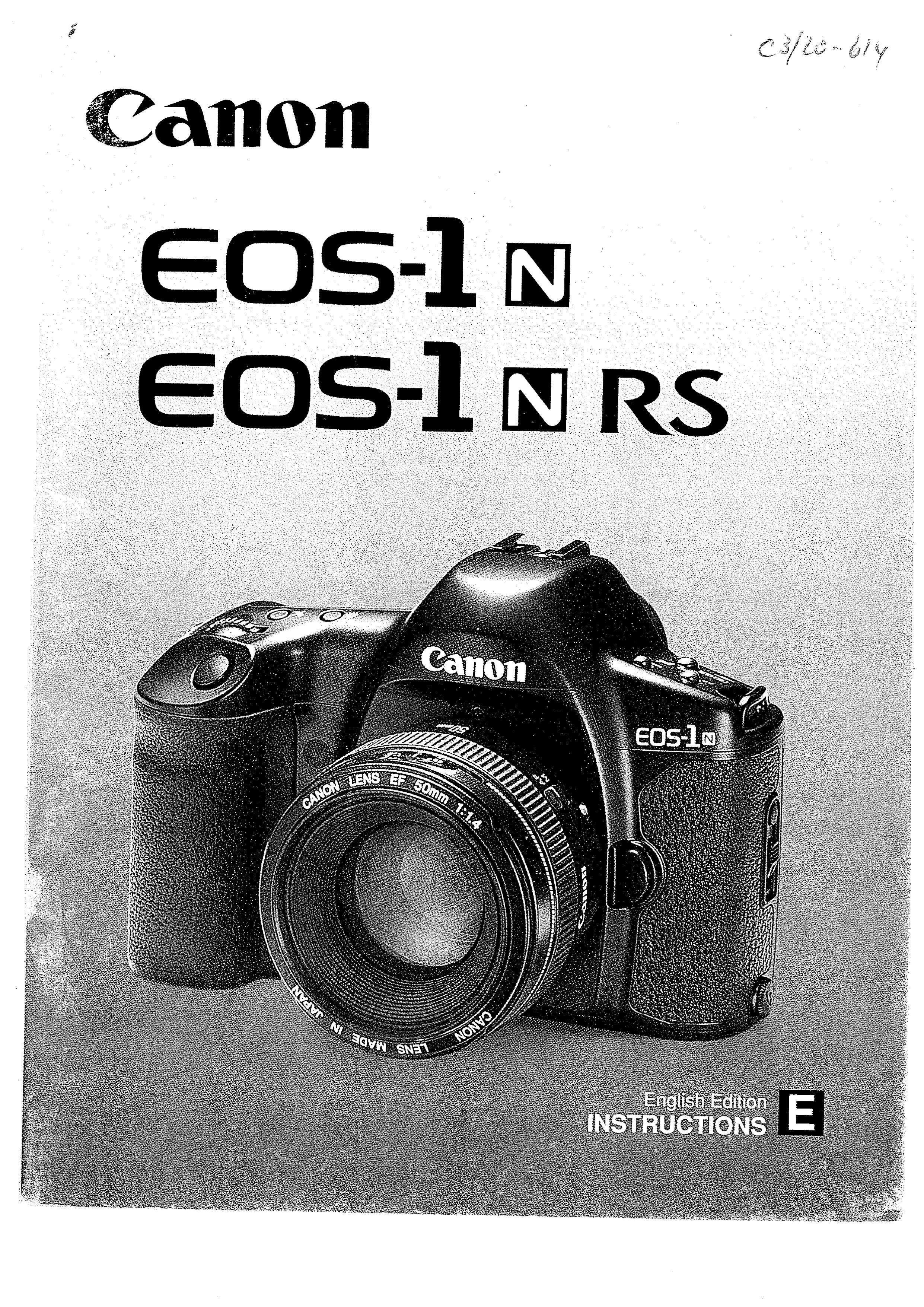 Canon 1N Digital Camera User Manual