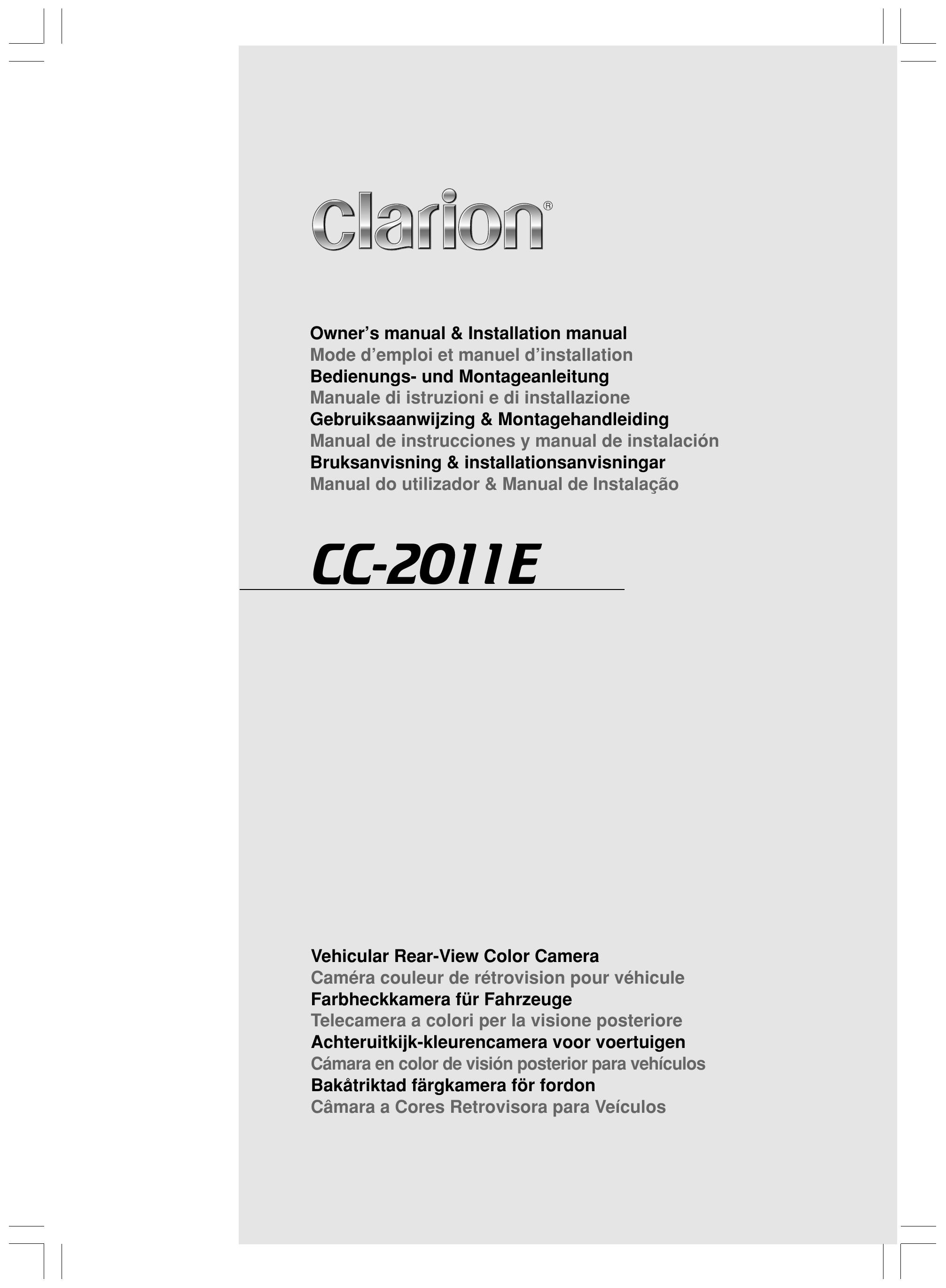 Clarion CC-2001E Digital Camera User Manual