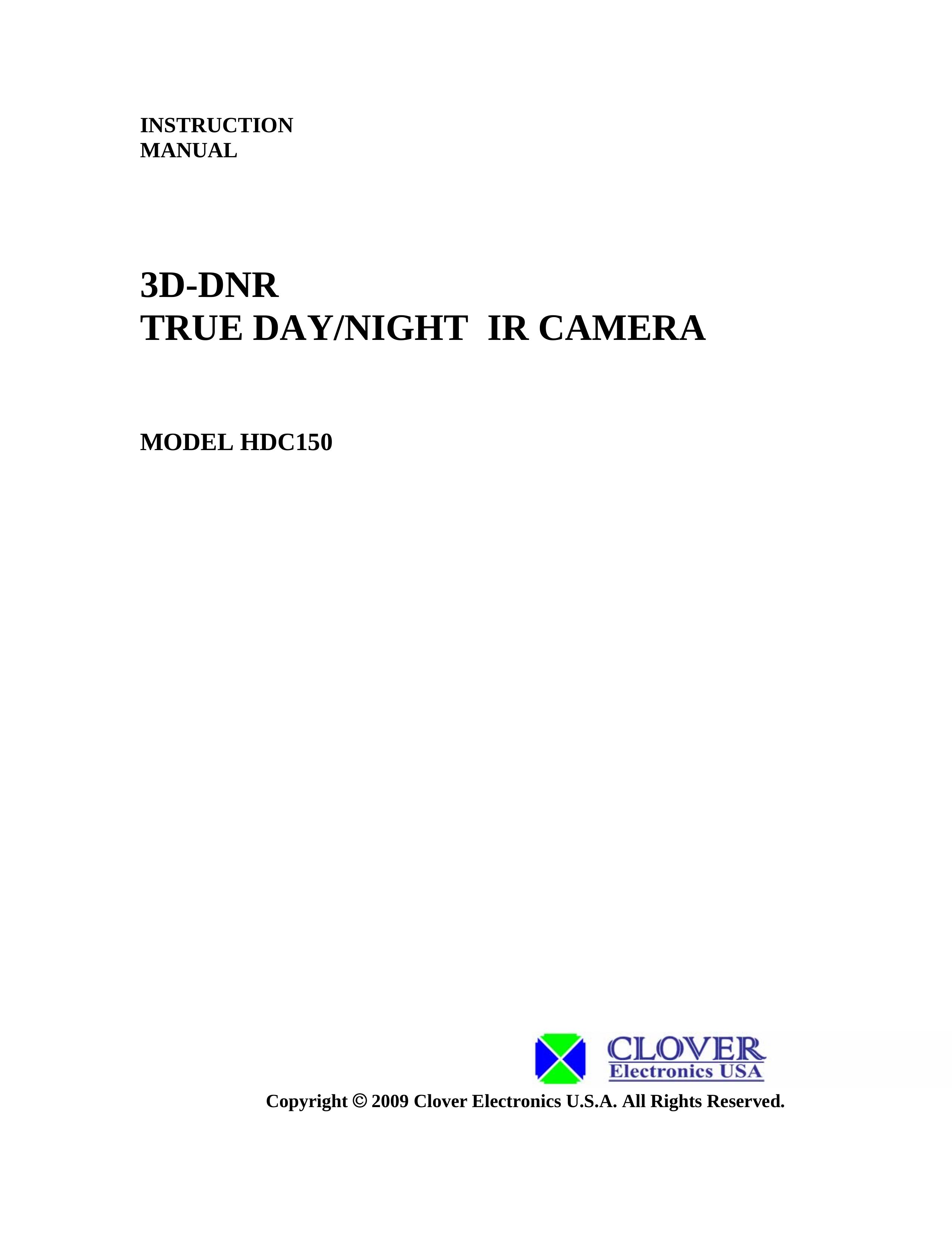 Clover Electronics HDC150 Digital Camera User Manual