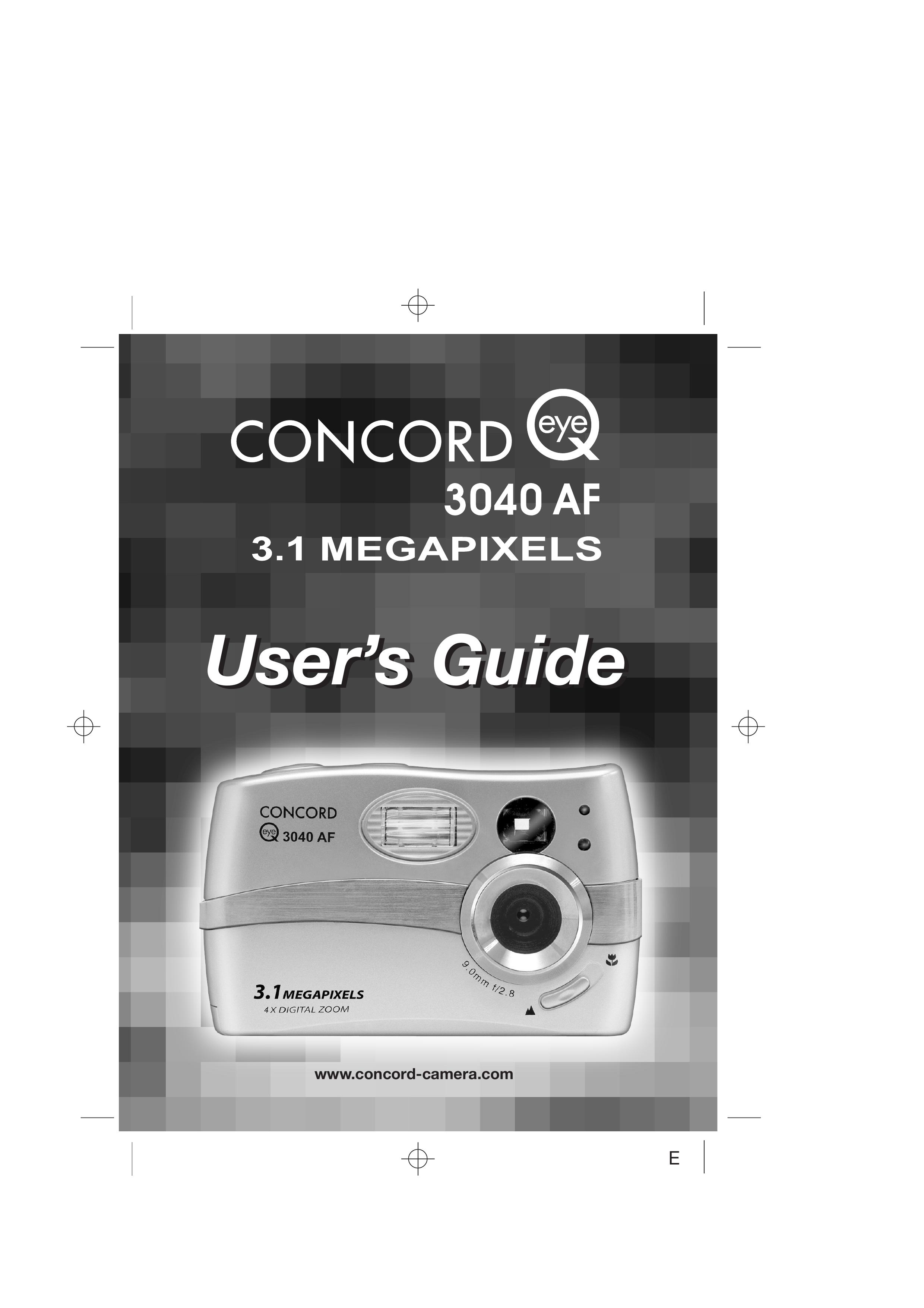 Concord Camera 3040AF Digital Camera User Manual
