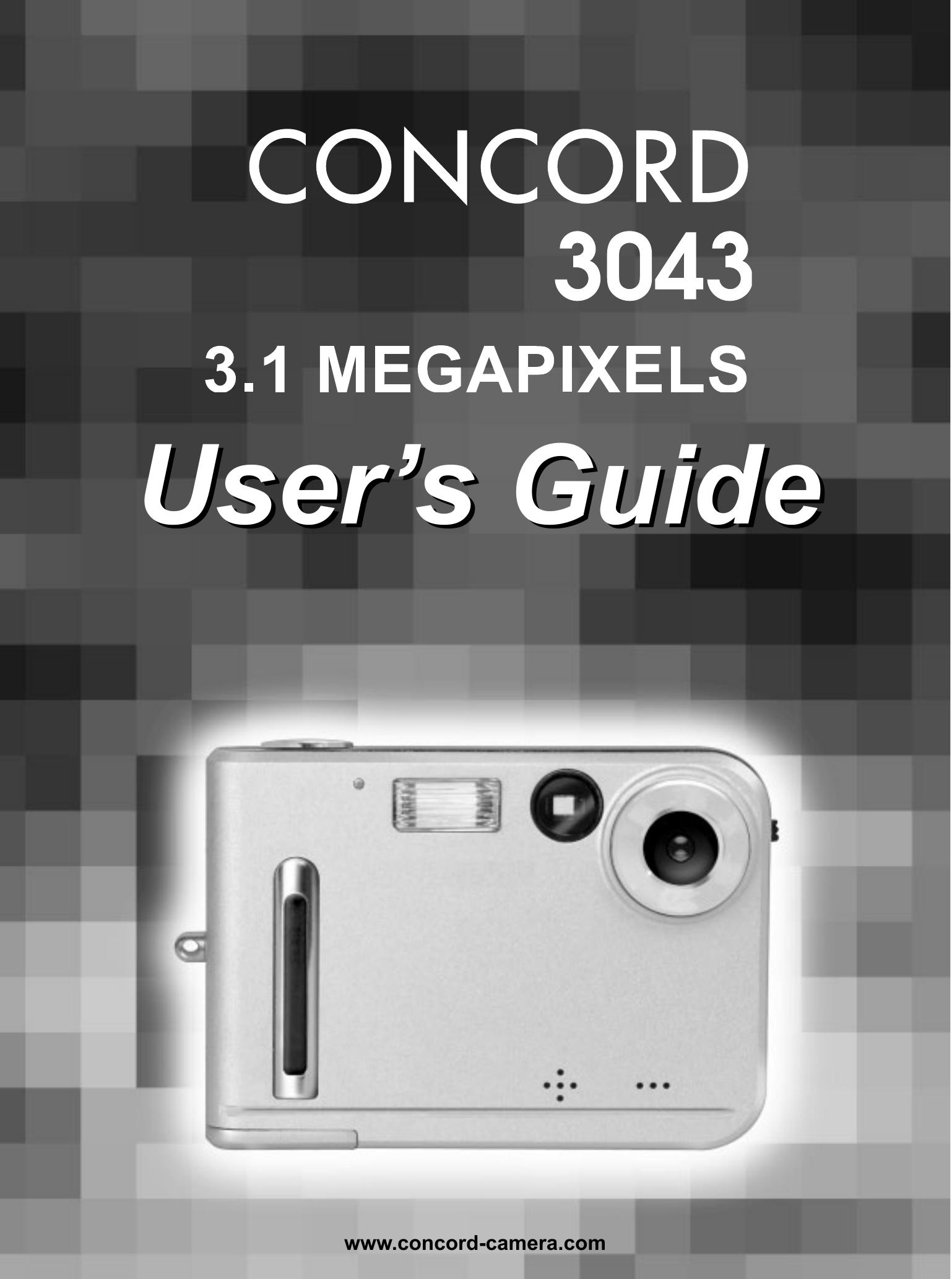 Concord Camera 3043 Digital Camera User Manual