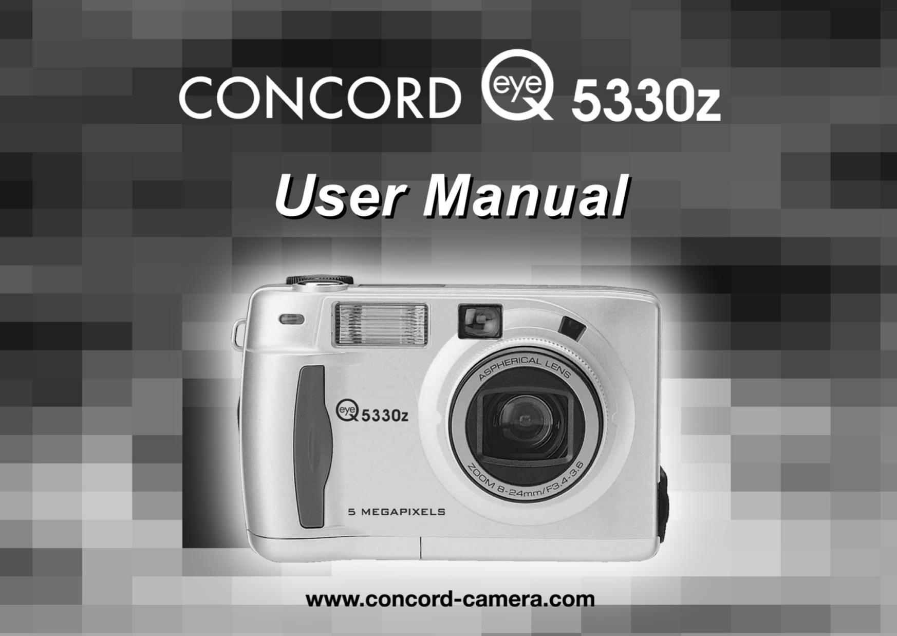 Concord Camera 5330z Digital Camera User Manual