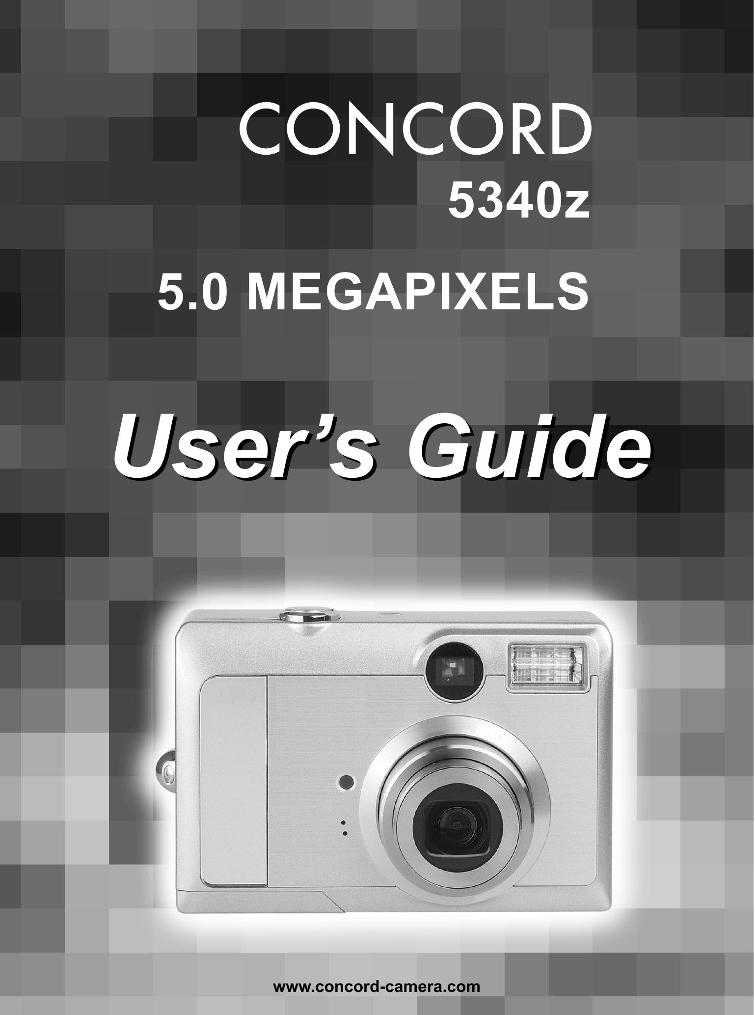 Concord Camera 5340z Digital Camera User Manual
