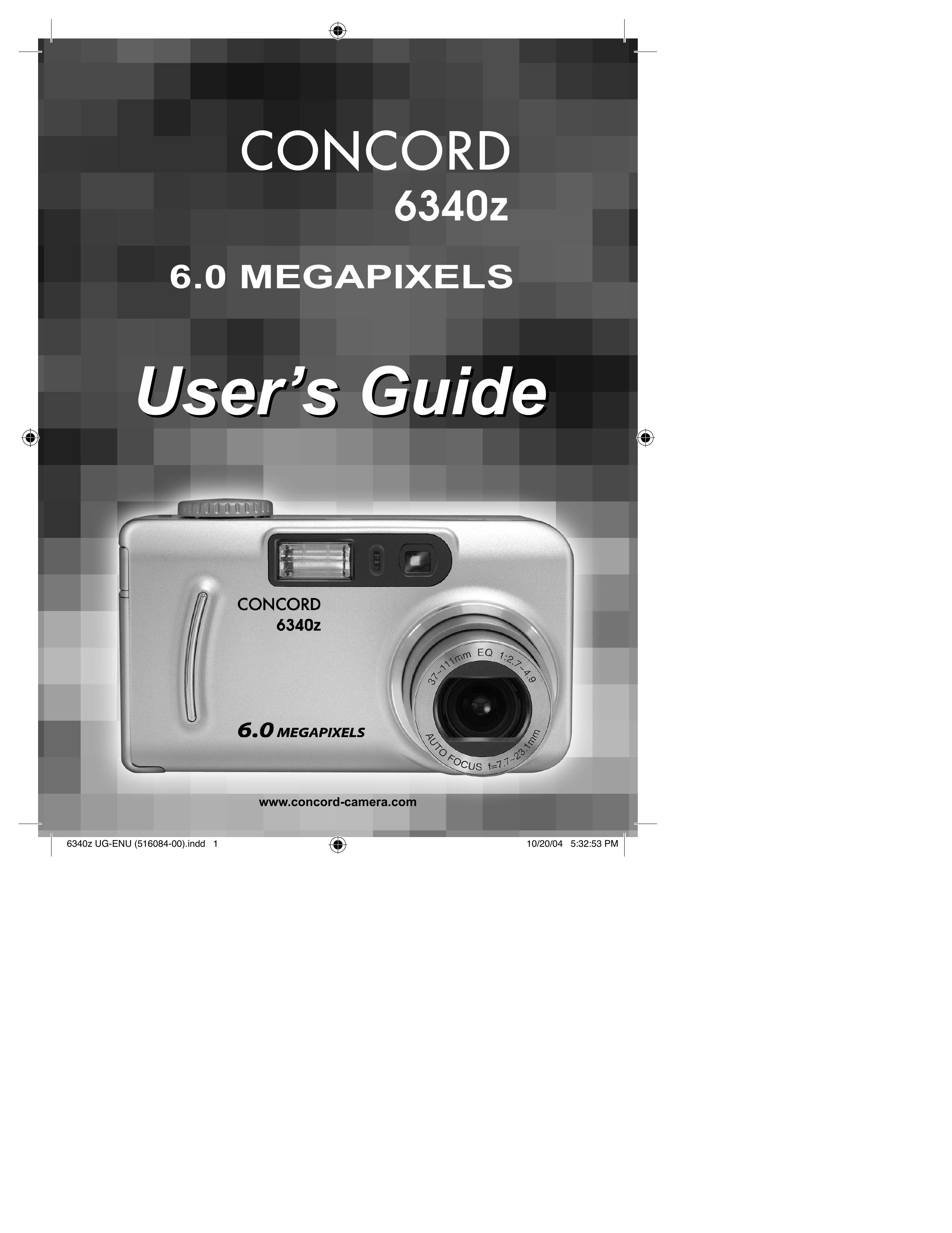 Concord Camera 6340z Digital Camera User Manual