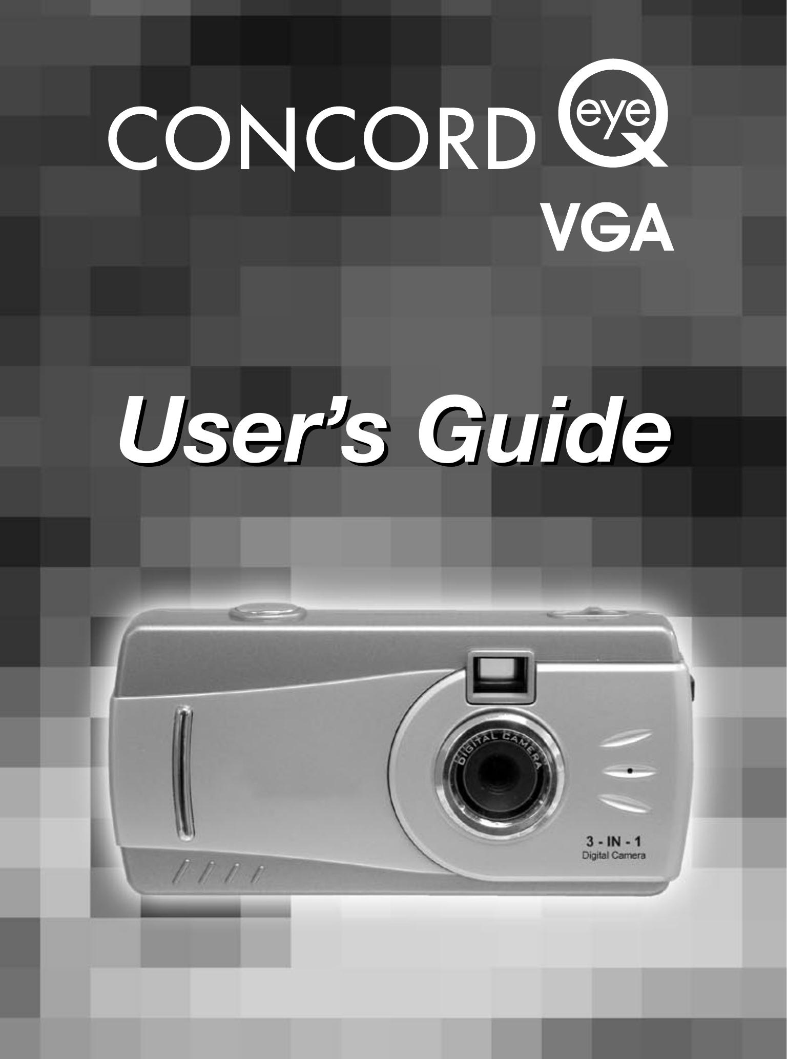 Concord Camera Eye-Q Digital Camera User Manual