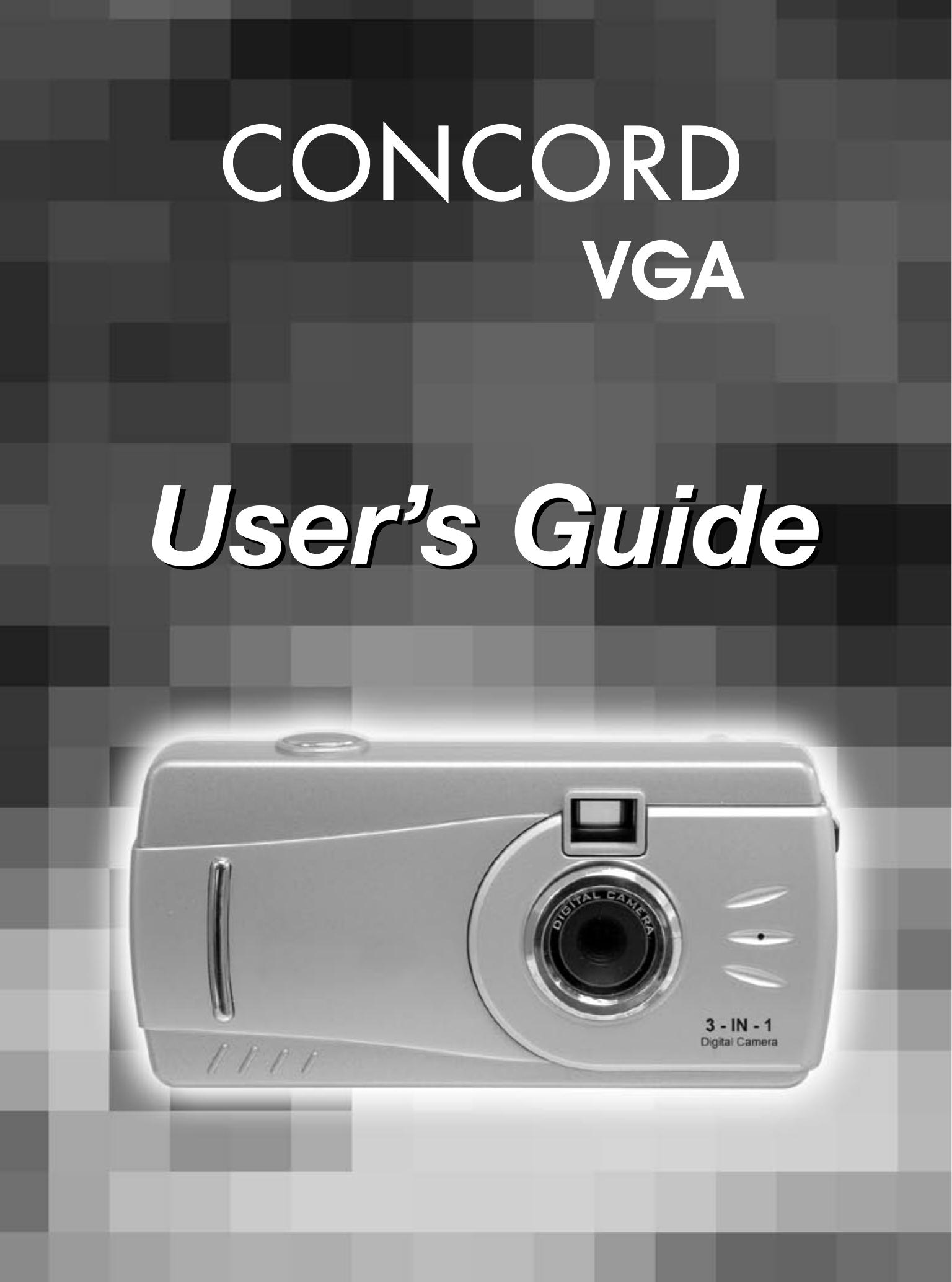 Concord Camera VGA Digital Camera User Manual