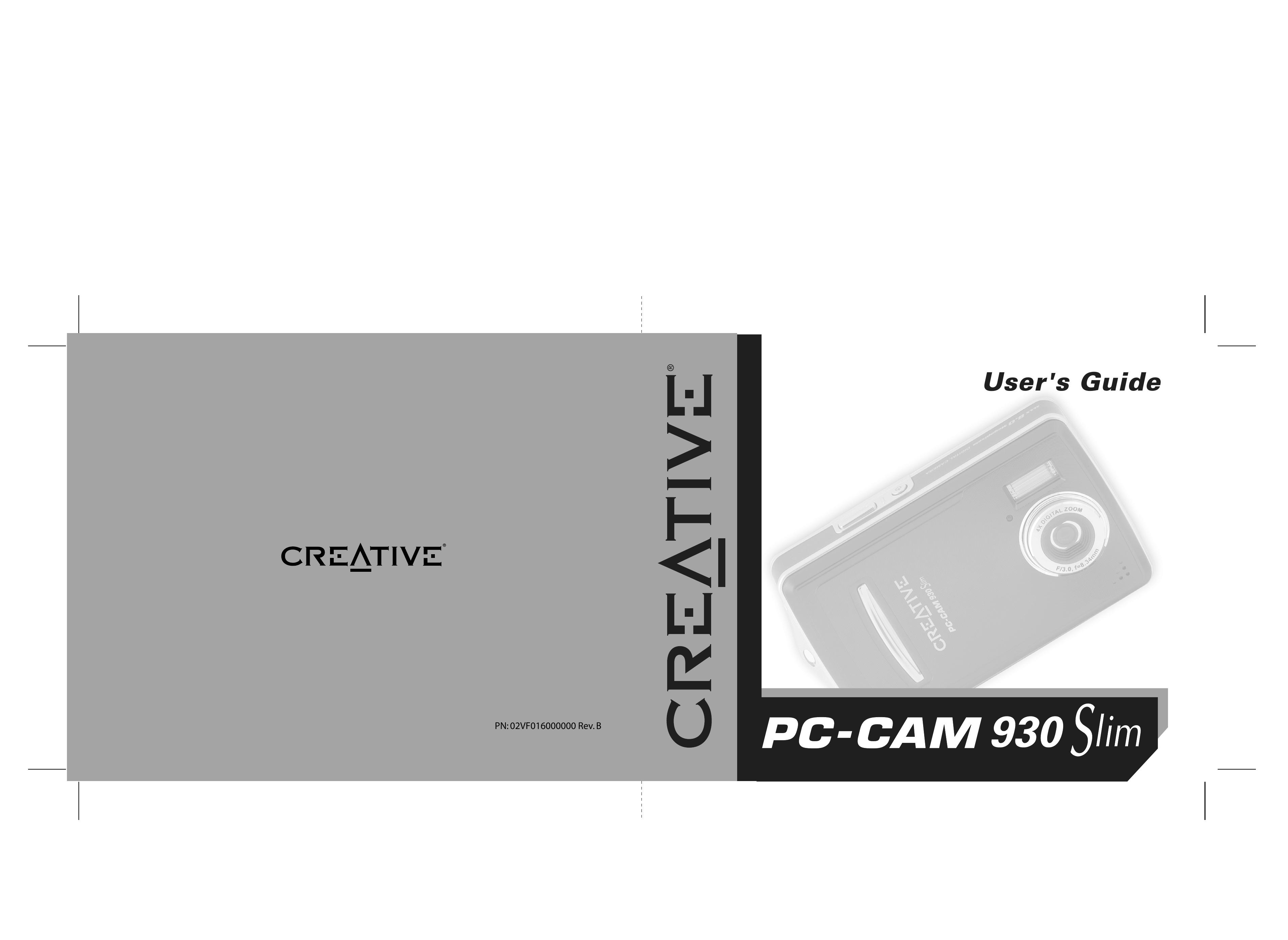 Creative Labs 02VF016000000 Digital Camera User Manual