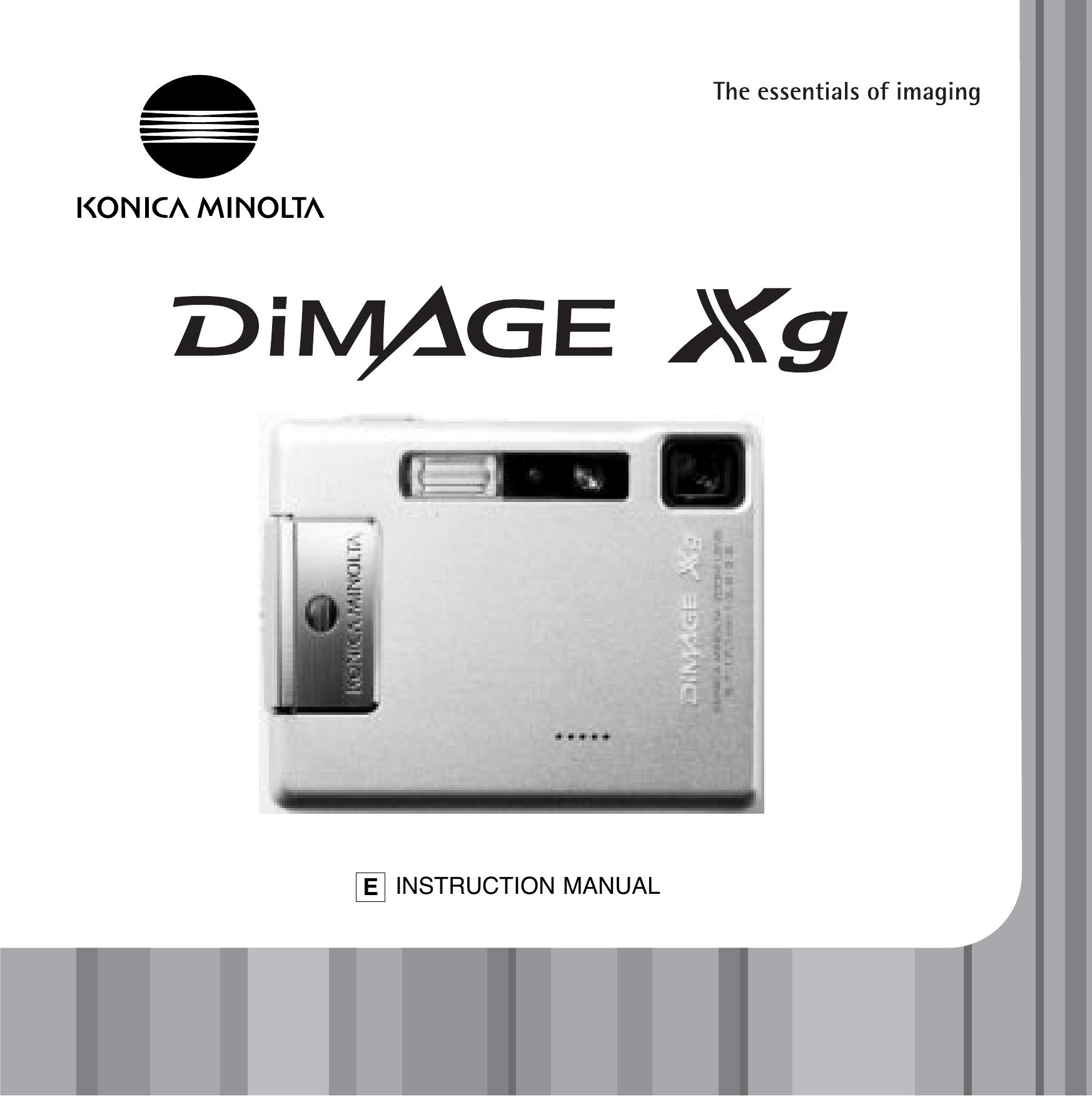 Cyber Acoustics DiMAGE Xg Digital Camera User Manual