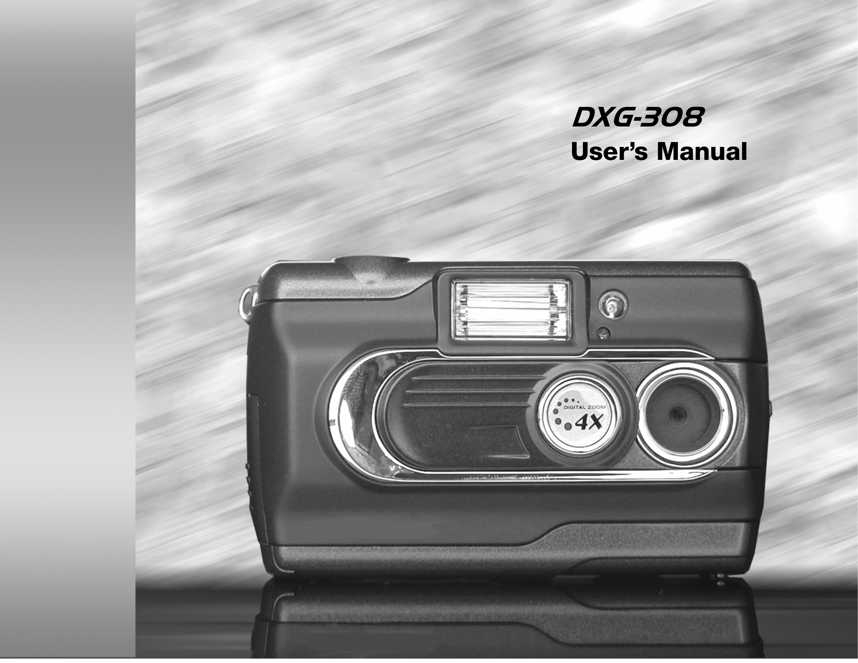 DXG Technology DXG-308 Digital Camera User Manual