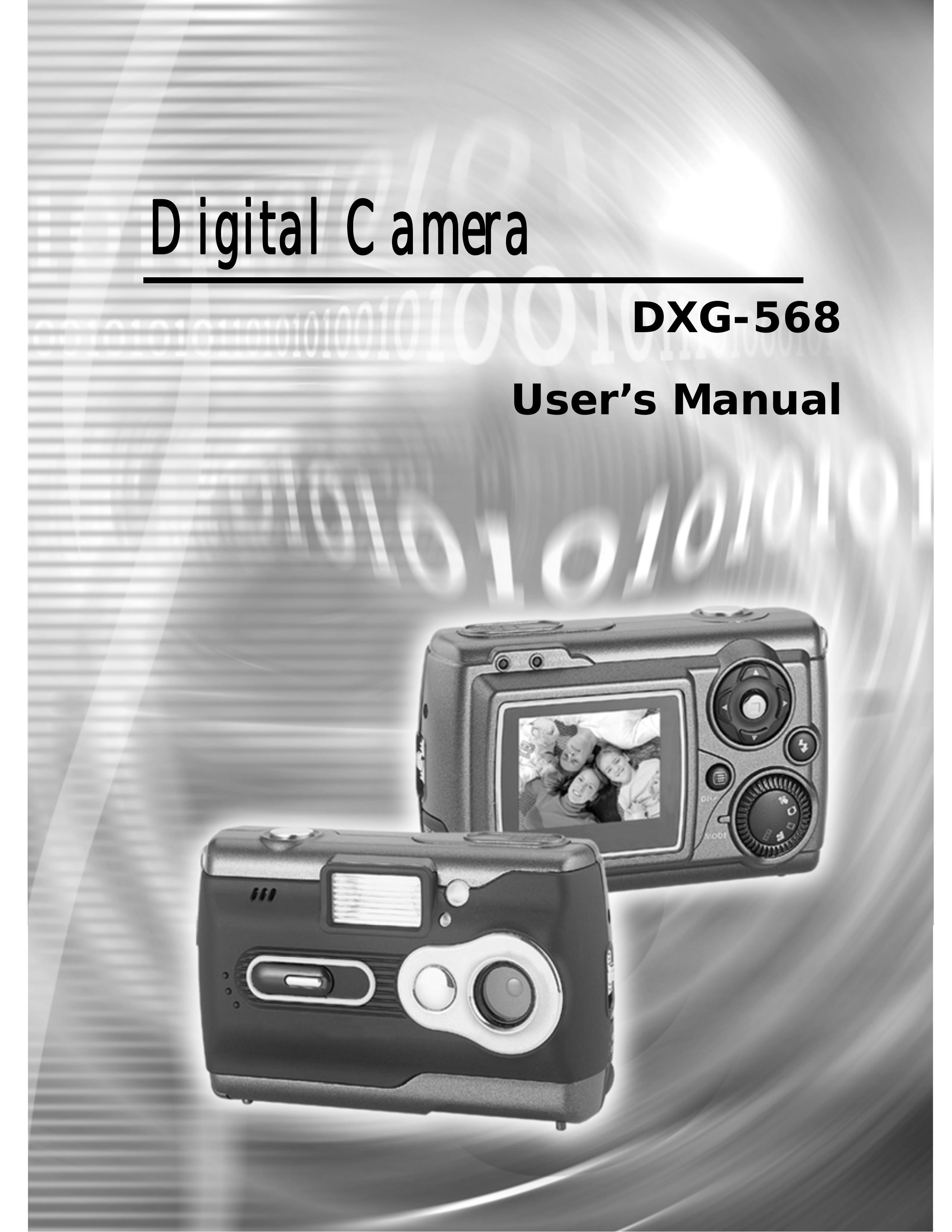 DXG Technology DXG-568 Digital Camera User Manual