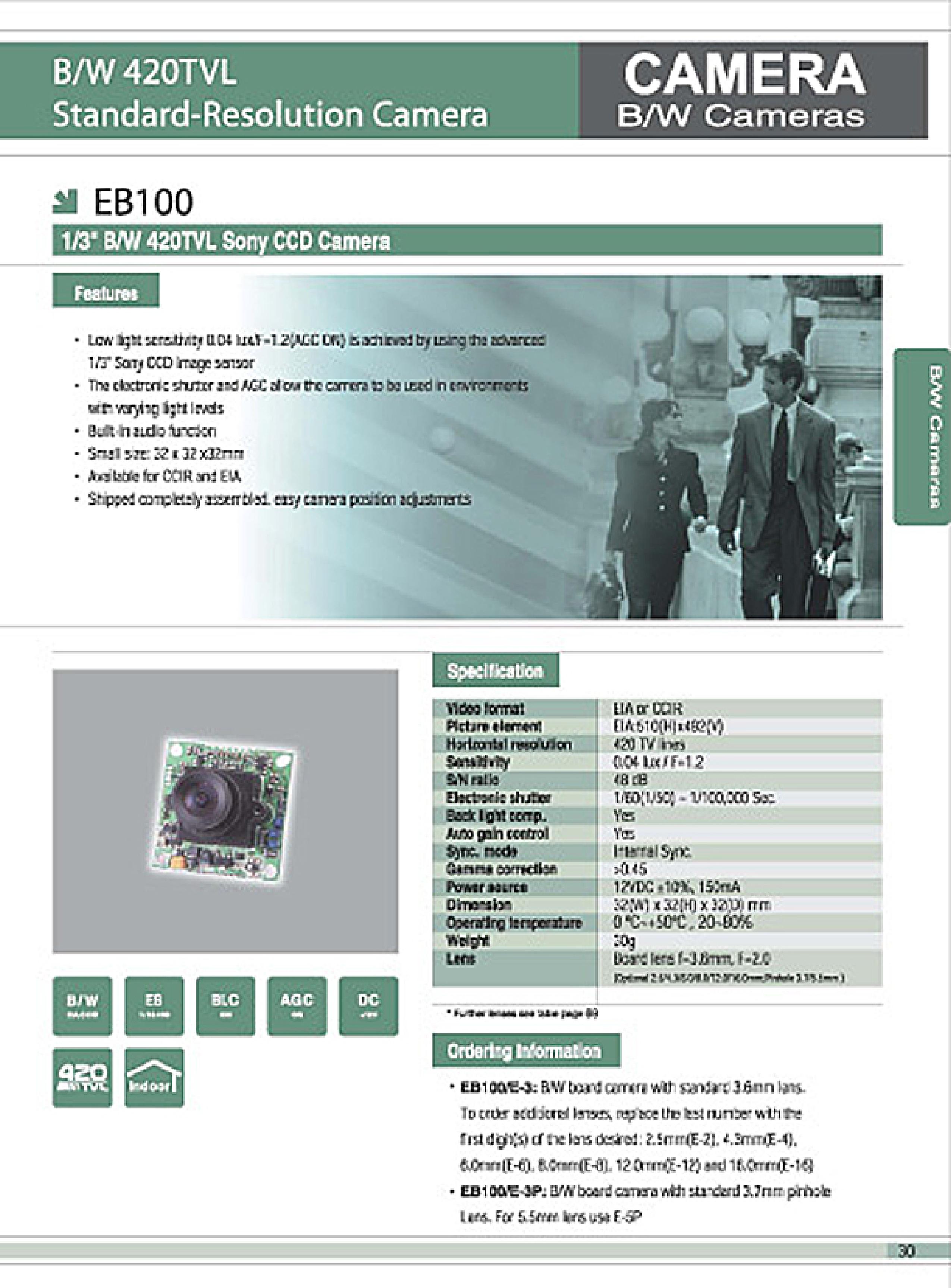EverFocus EB100 Digital Camera User Manual