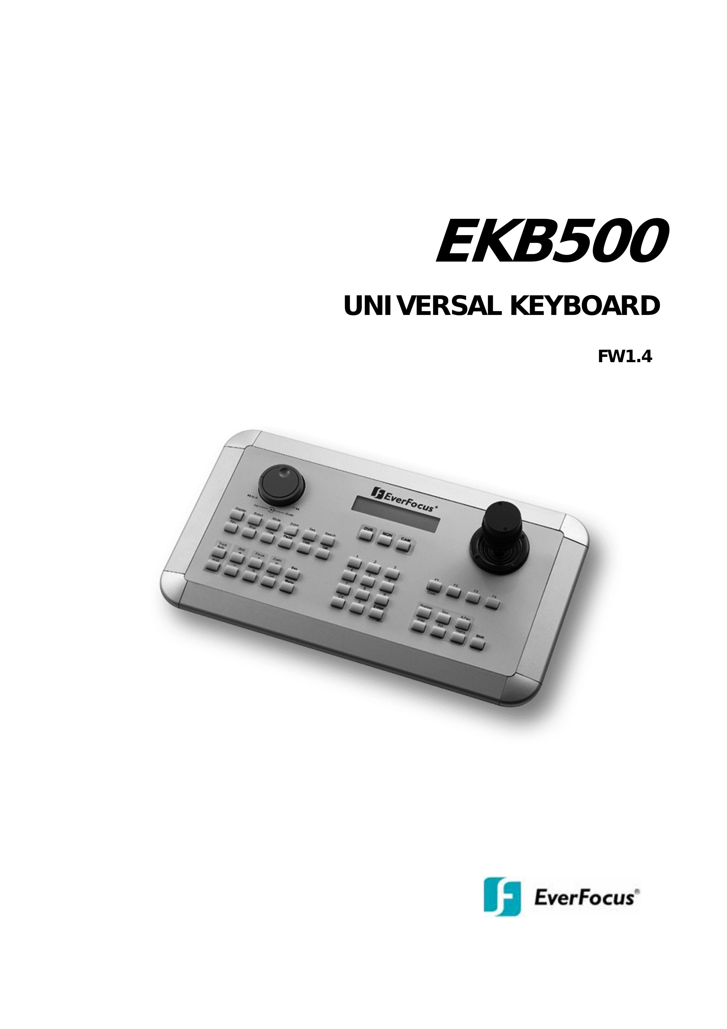 EverFocus EKB500 Digital Camera User Manual