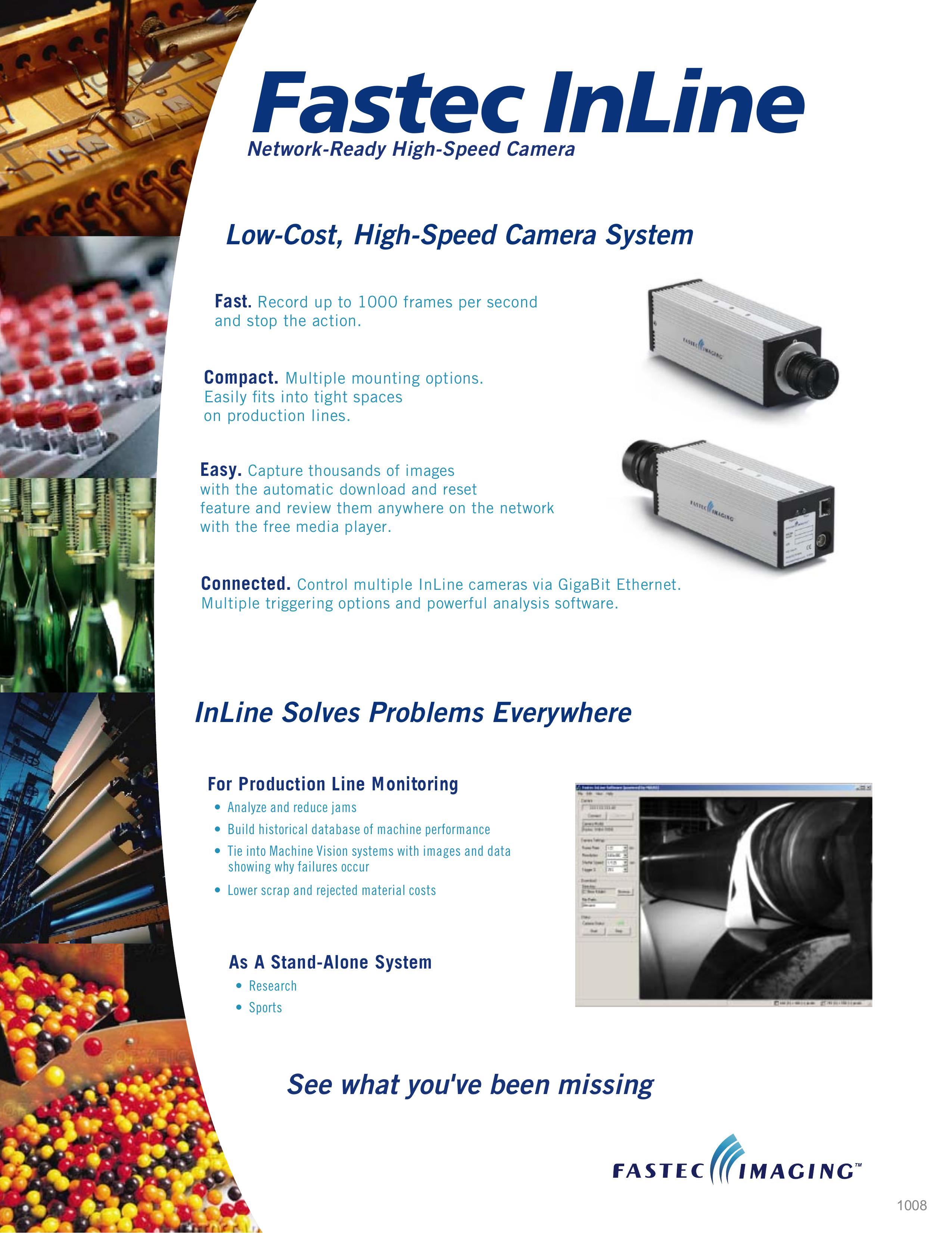 Fastec Imaging High-Speed Camera Digital Camera User Manual