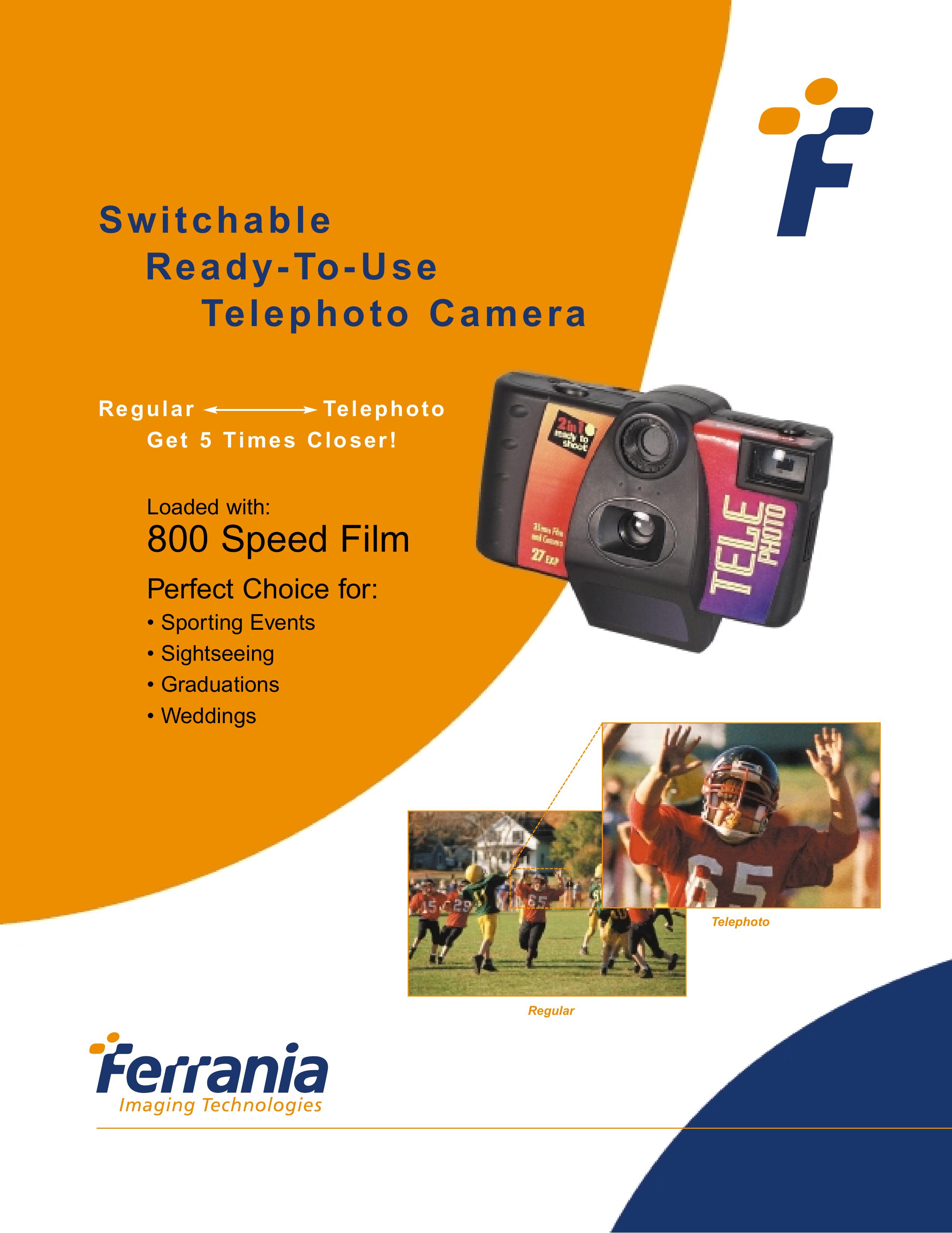 Ferrania Telephoto Camera Digital Camera User Manual