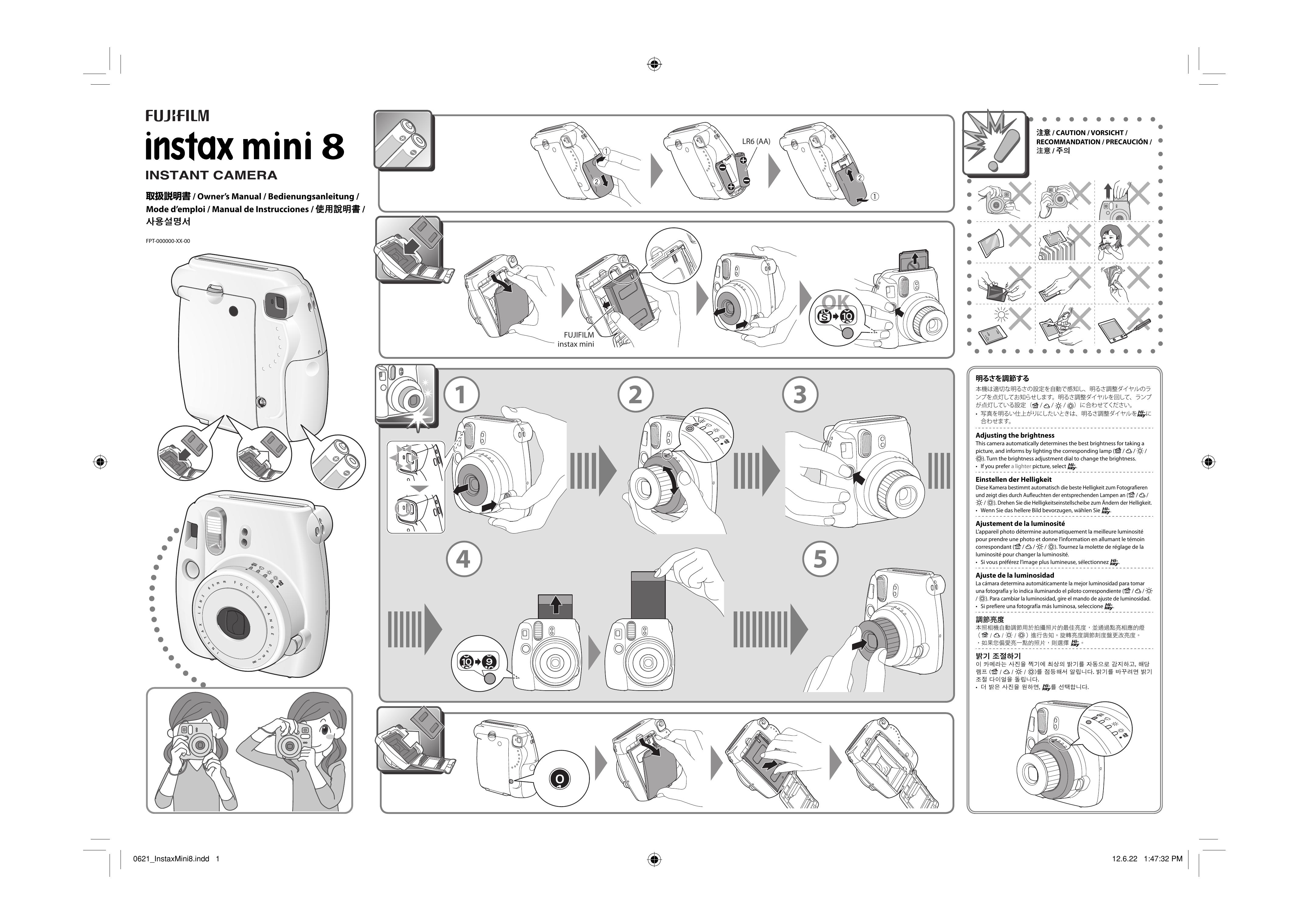 FujiFilm 106-8620 Yellow Kit2 Digital Camera User Manual