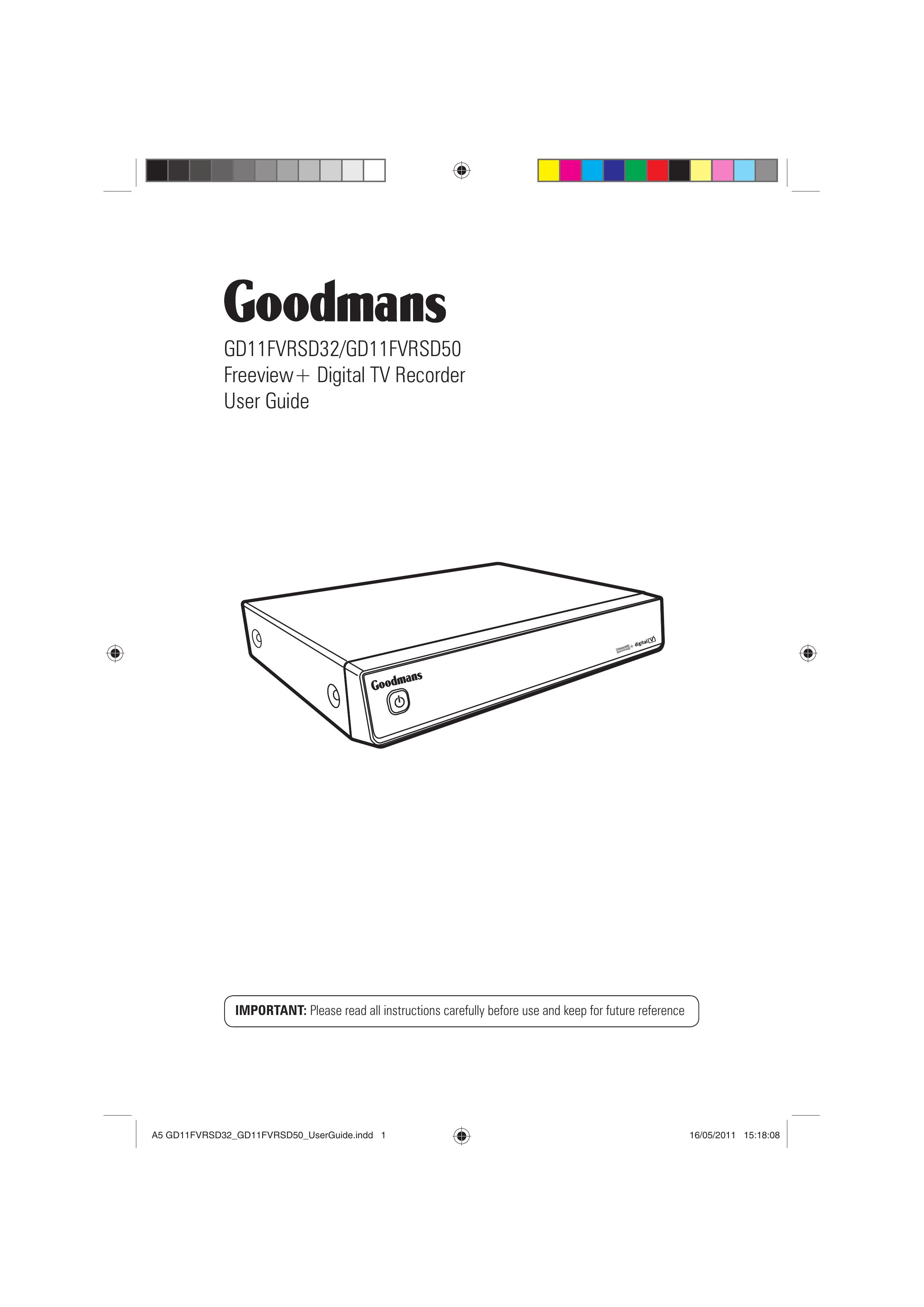 Goodmans GD11FVRSD50 Digital Camera User Manual