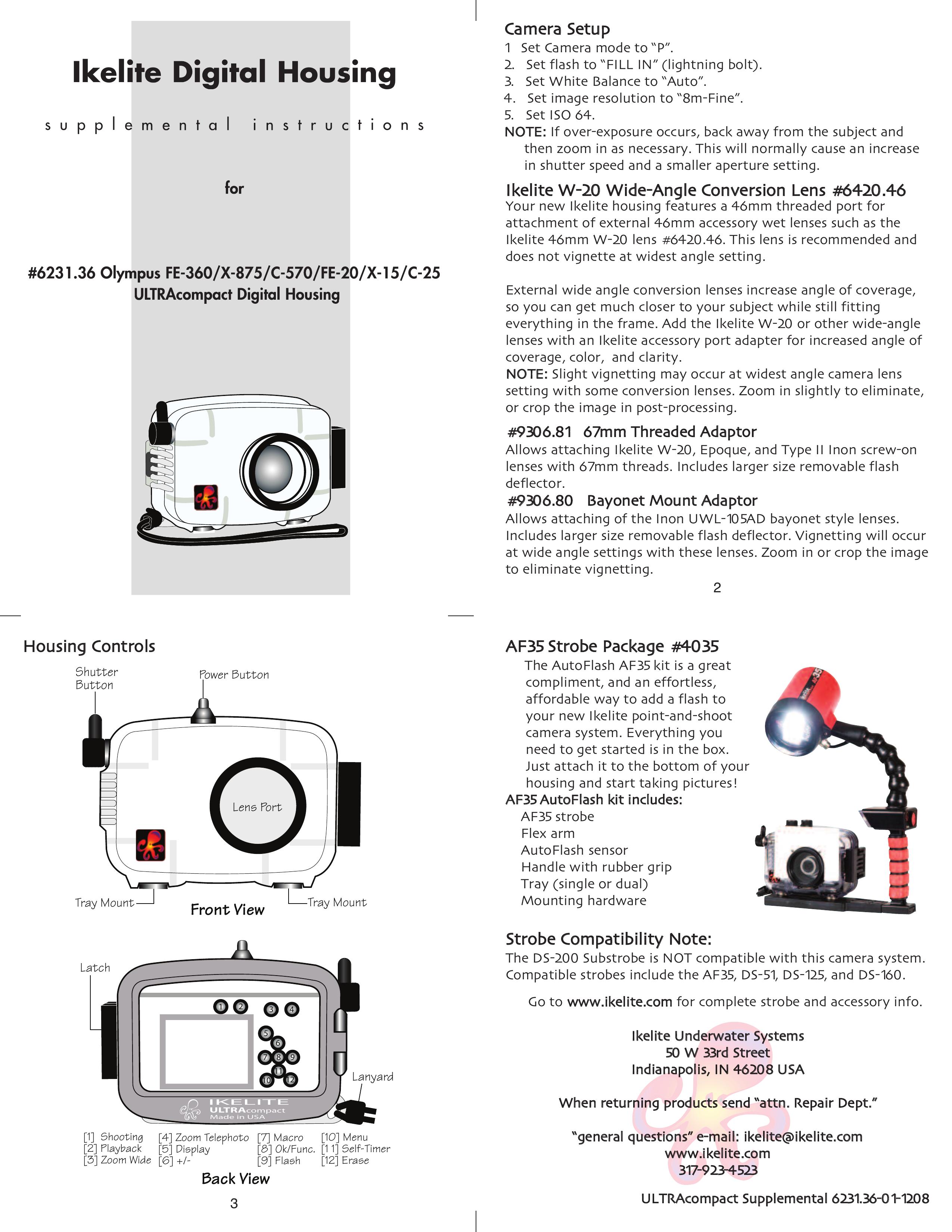 Ikelite C-570 Digital Camera User Manual