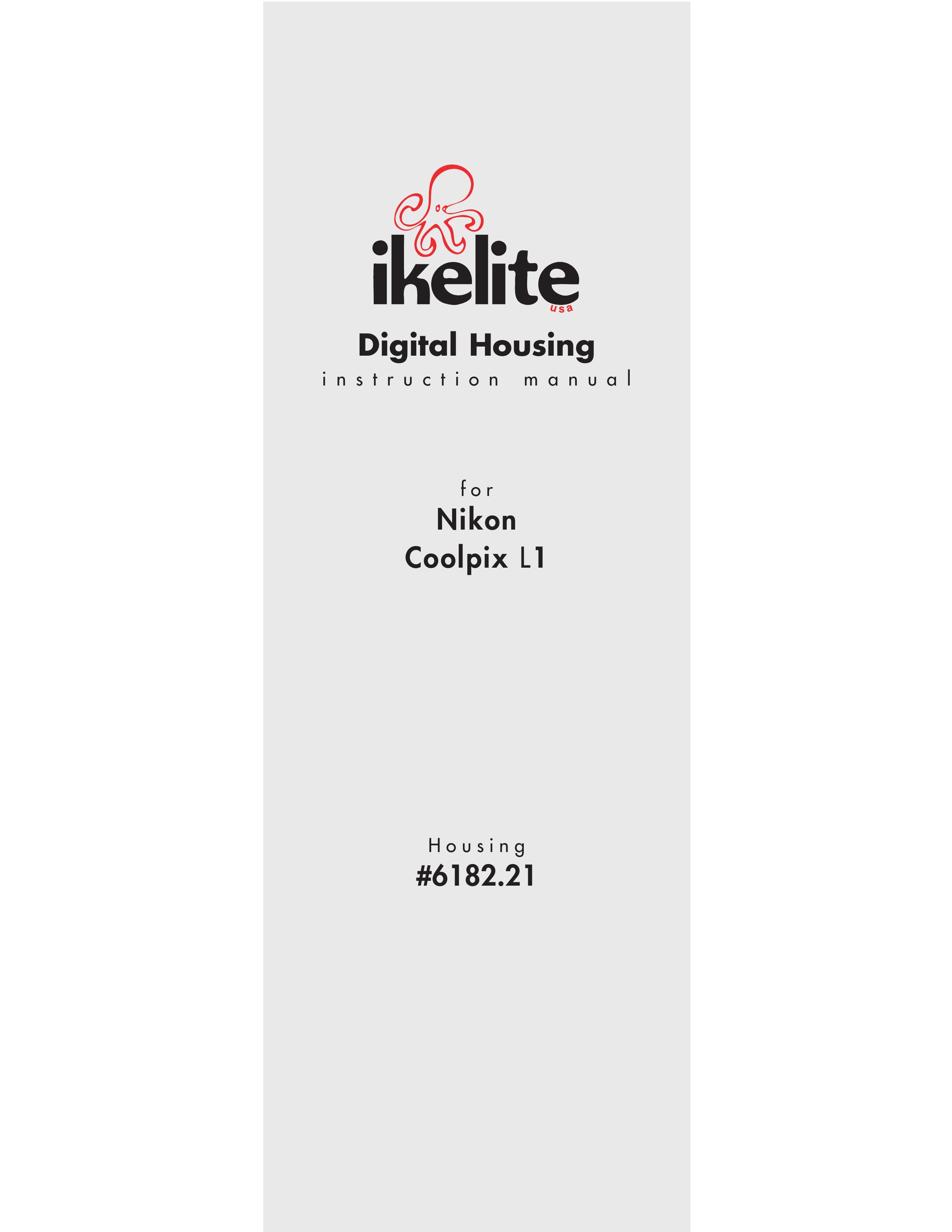 Ikelite Coolpix L1 Digital Camera User Manual