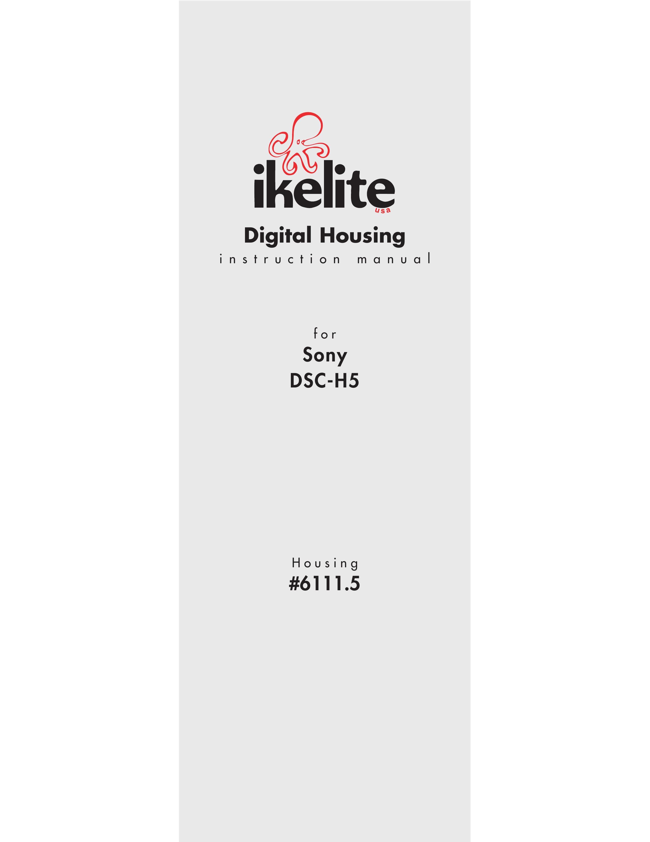 Ikelite DSC-H5 Digital Camera User Manual