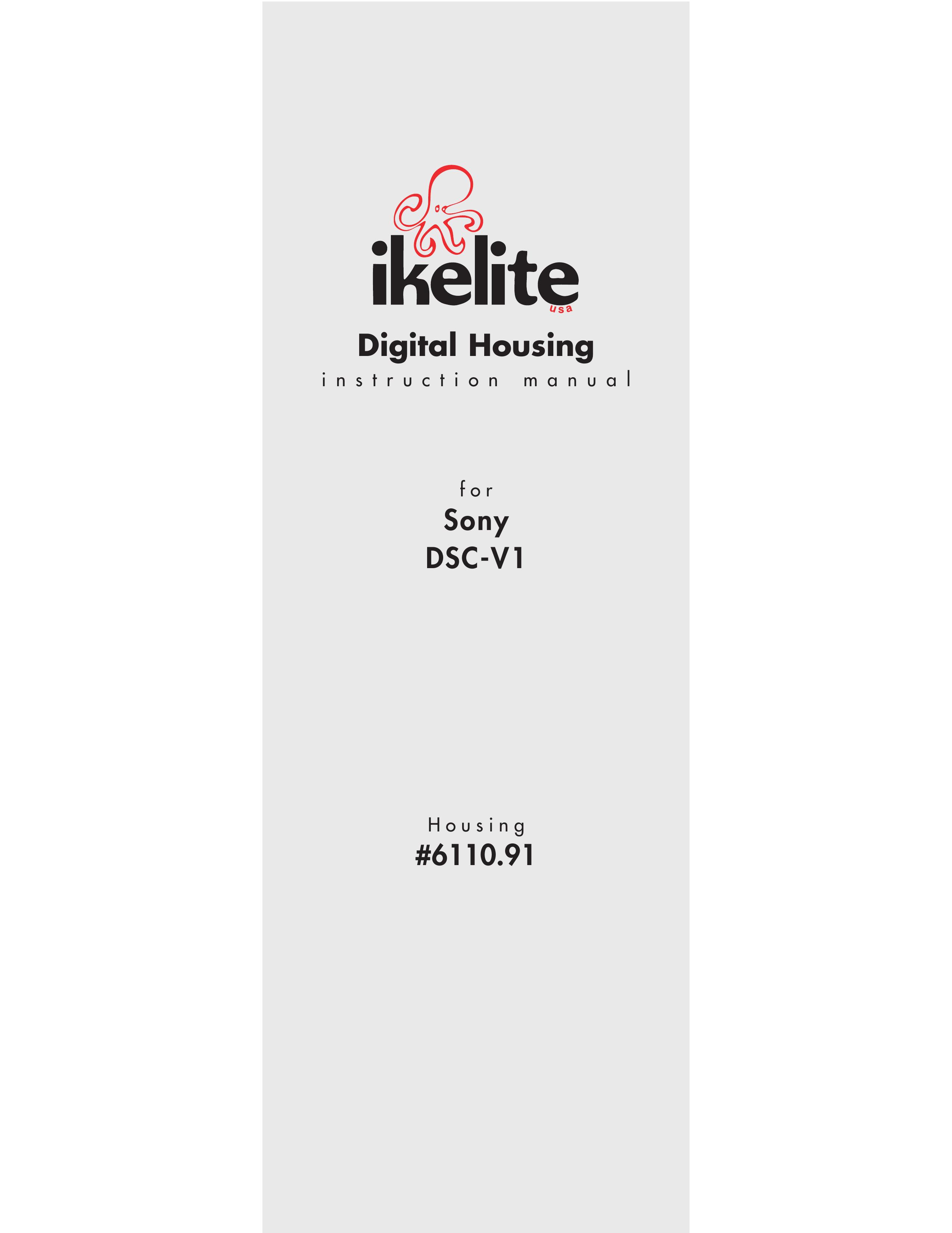 Ikelite DSC-V1 Digital Camera User Manual