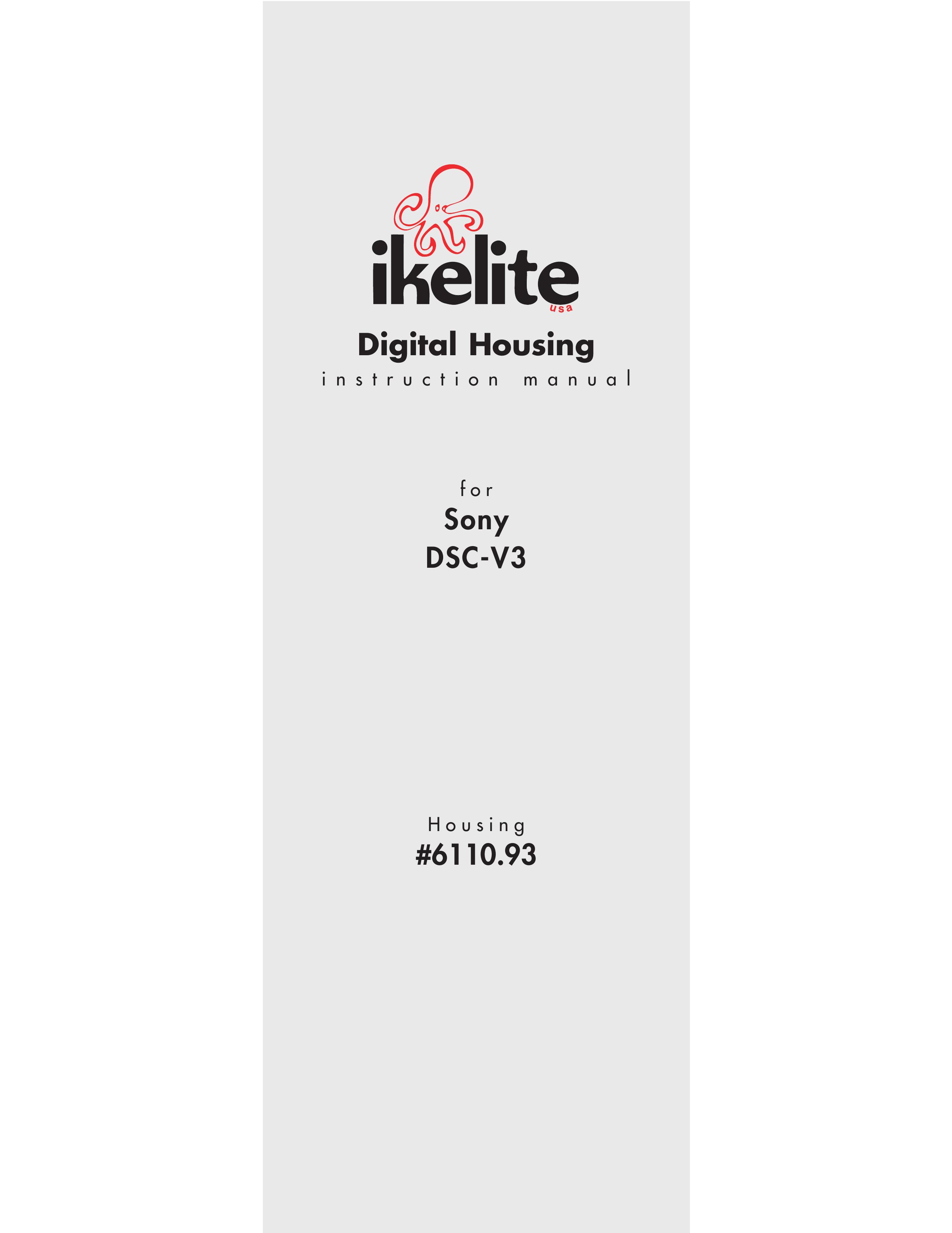 Ikelite DSC-V3 Digital Camera User Manual