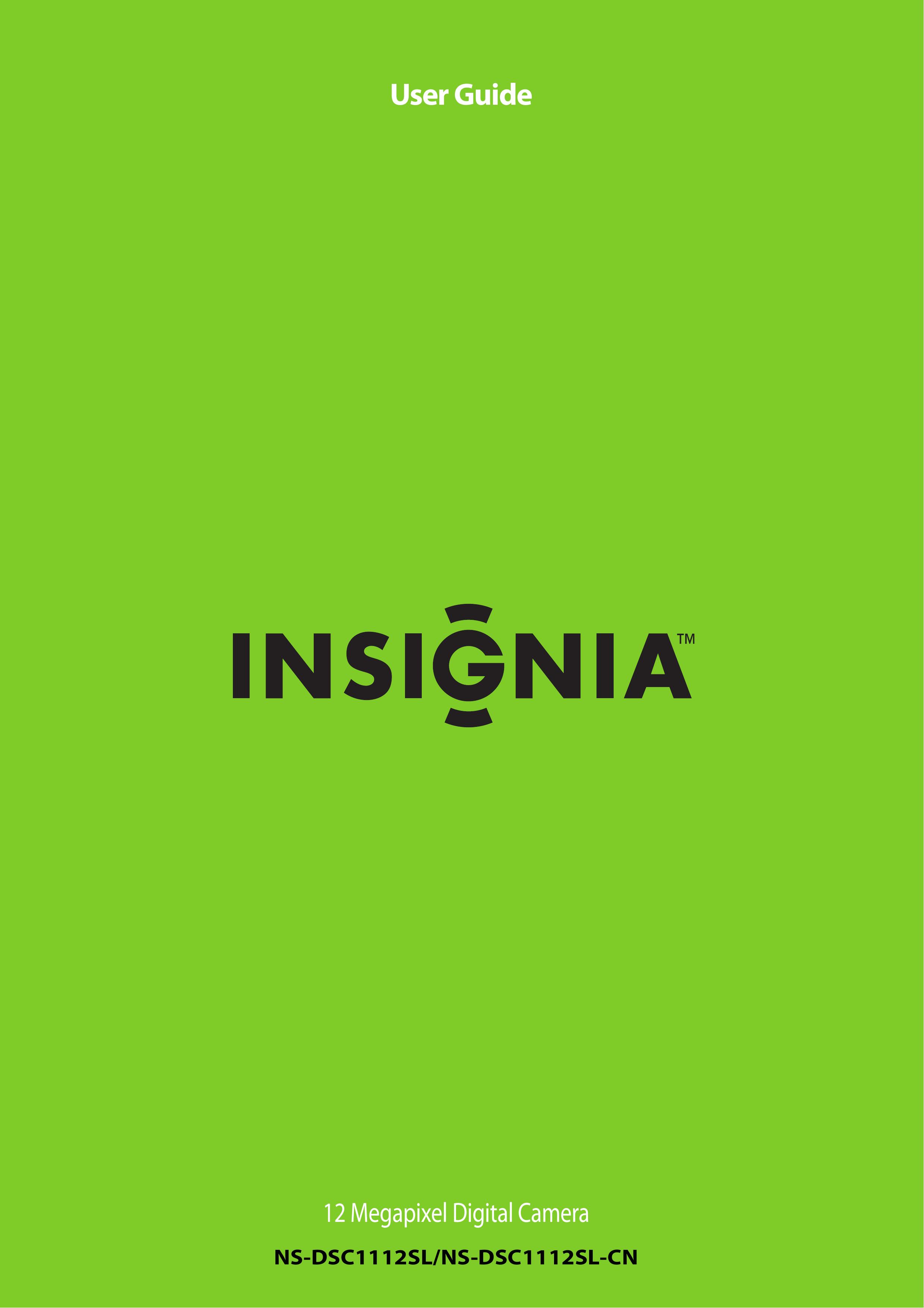 Insignia NS-DSC1112SL-CN Digital Camera User Manual