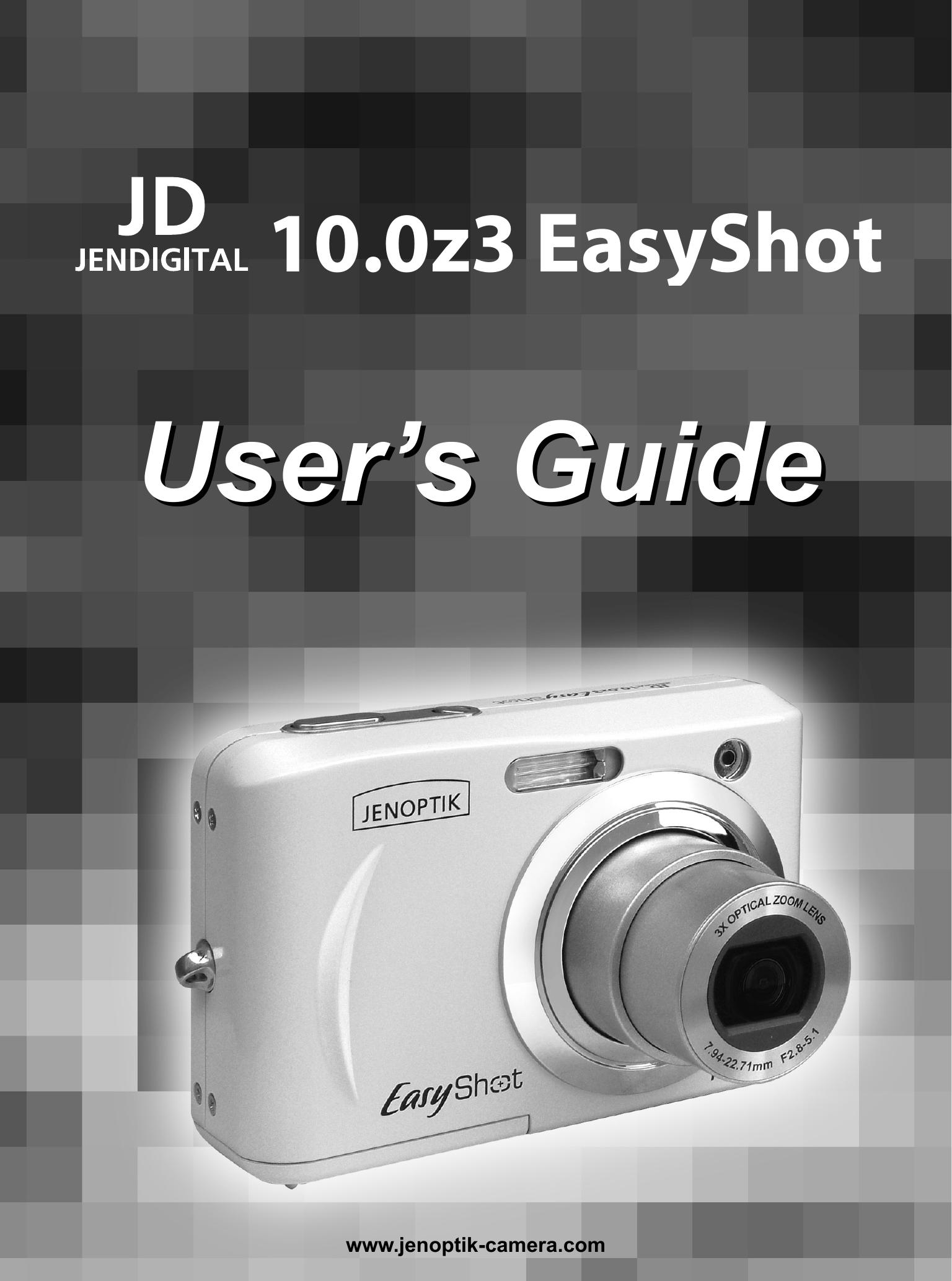Jenoptik 10.0Z3 Digital Camera User Manual