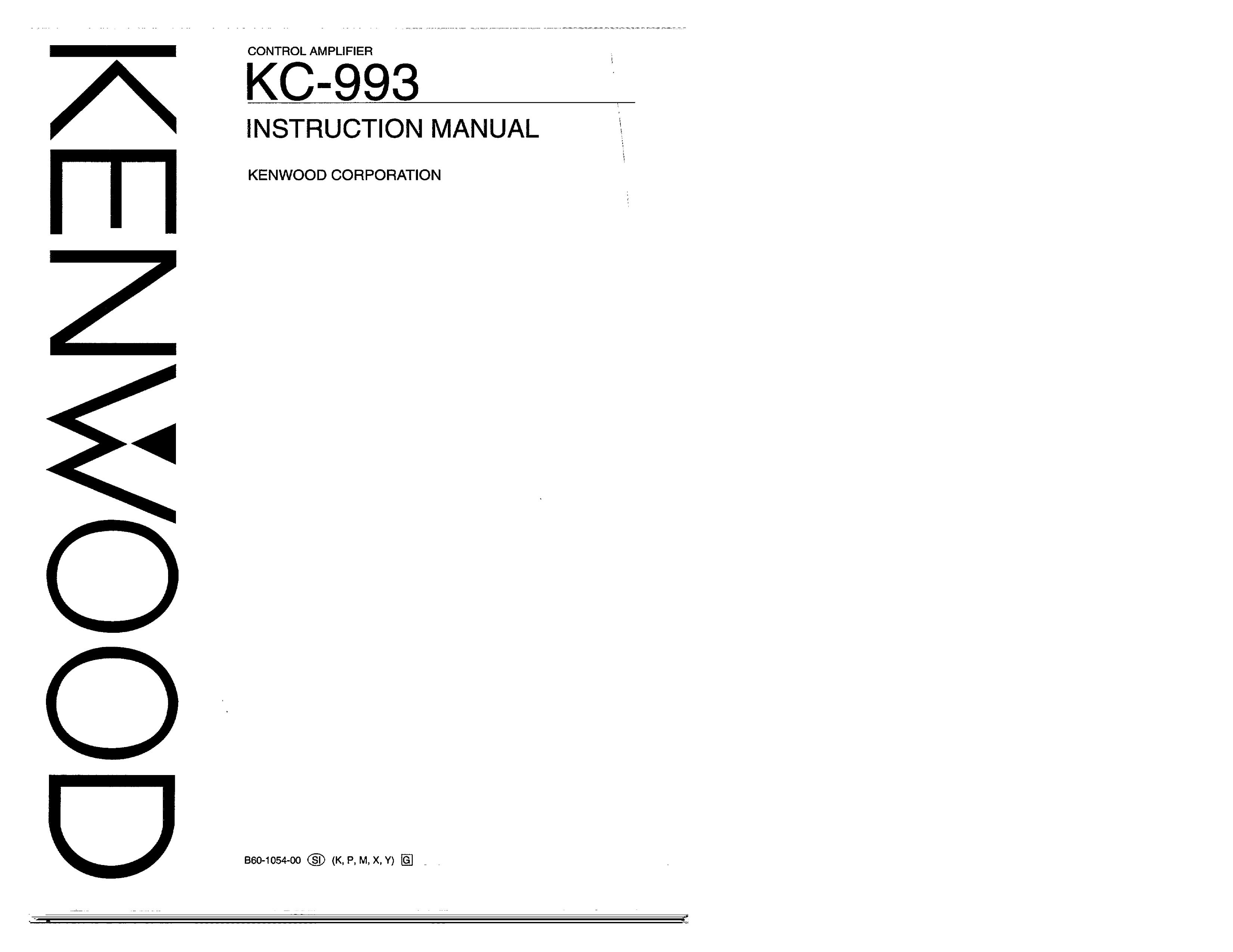Kenwood KC-993 Digital Camera User Manual