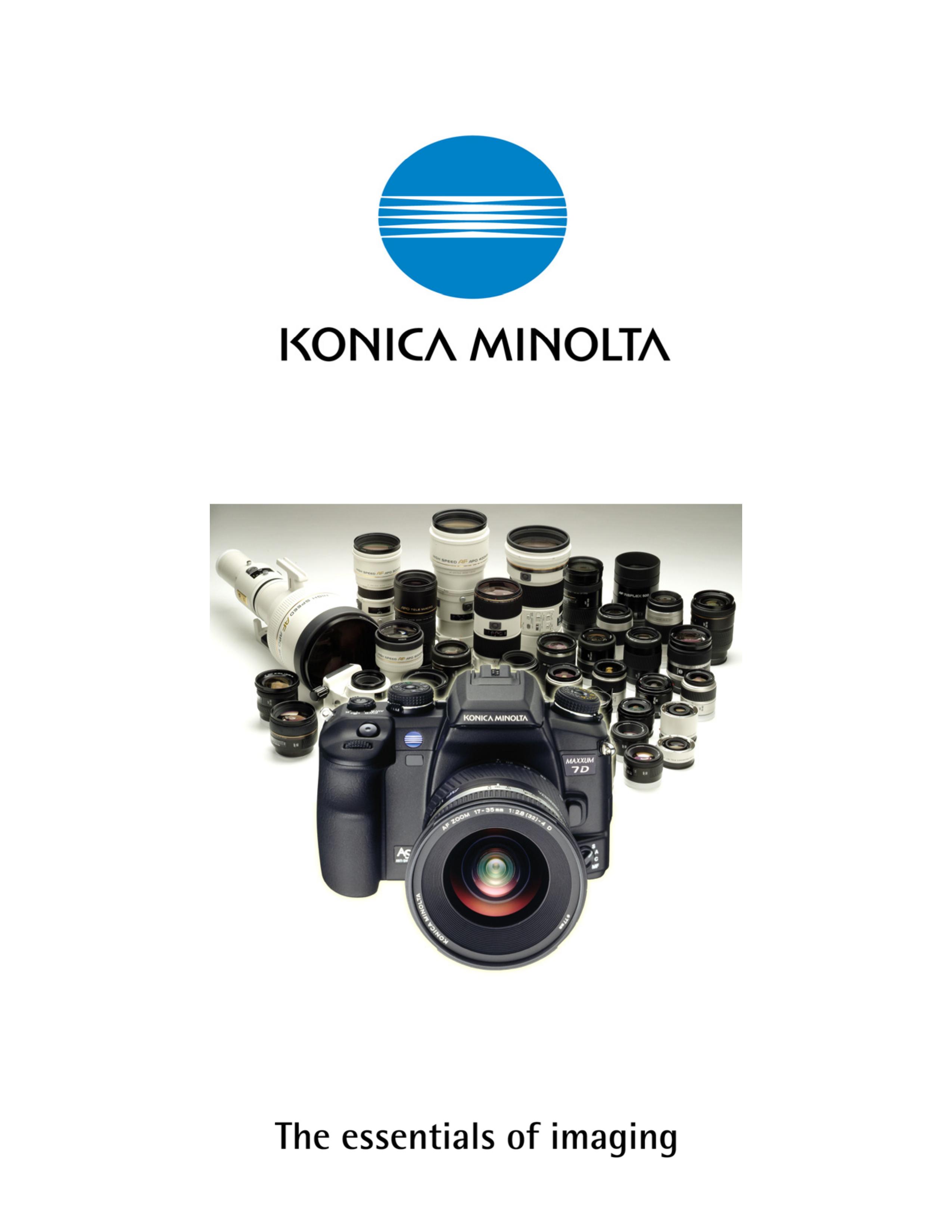 Konica Minolta 7D Digital Camera User Manual