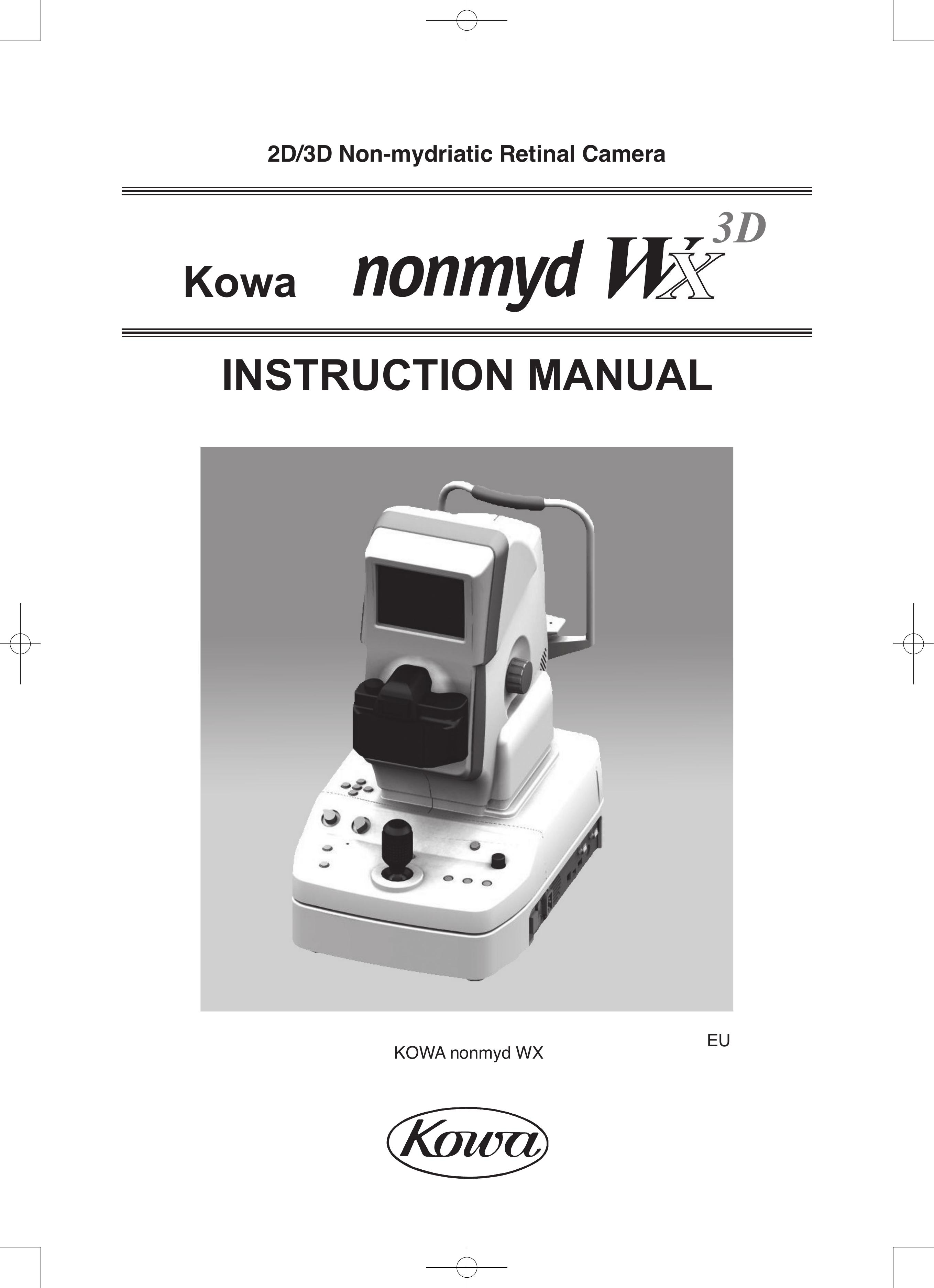 Kowa nonmyd WX 3D Digital Camera User Manual