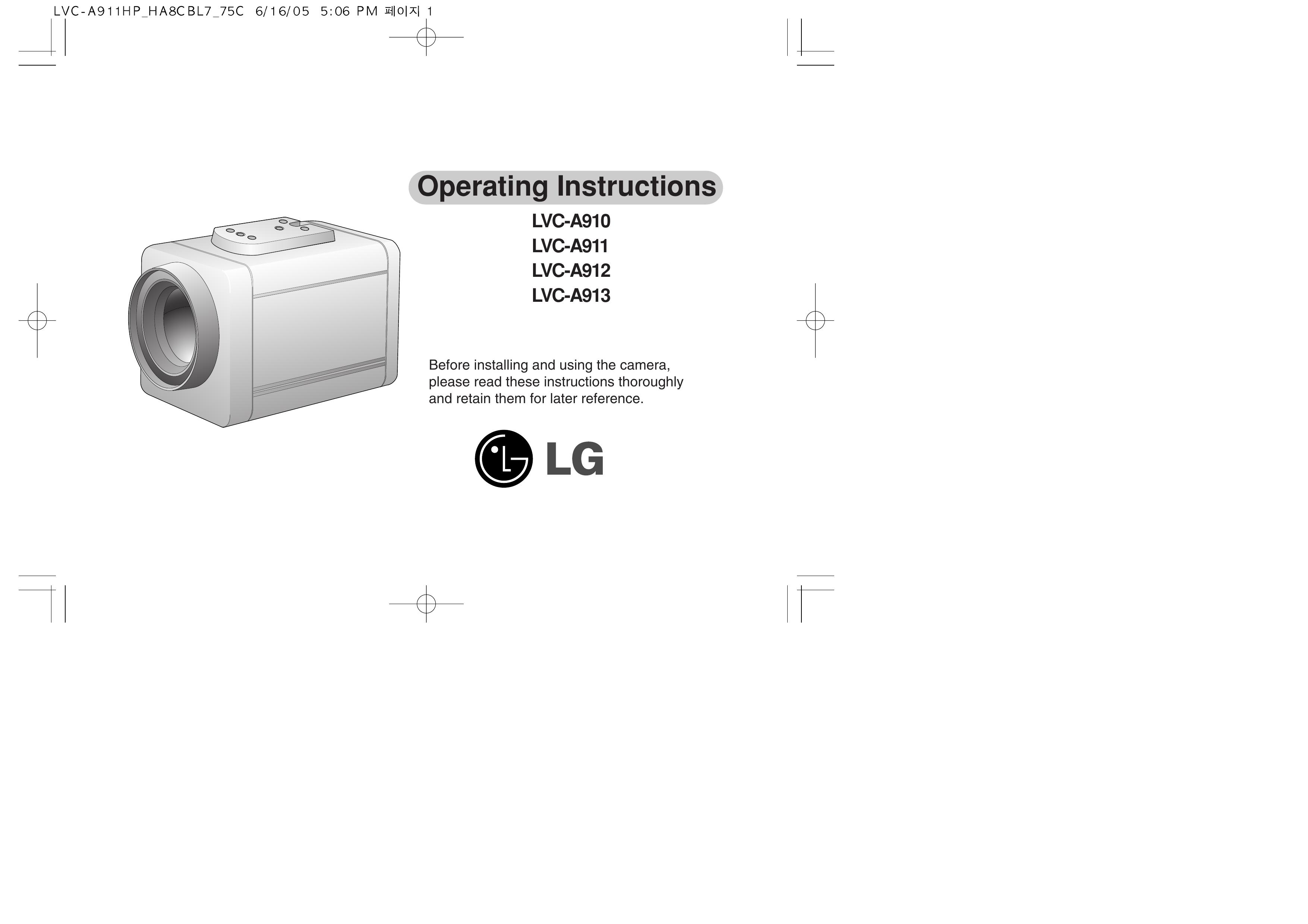 LG Electronics LVC-A910 Digital Camera User Manual