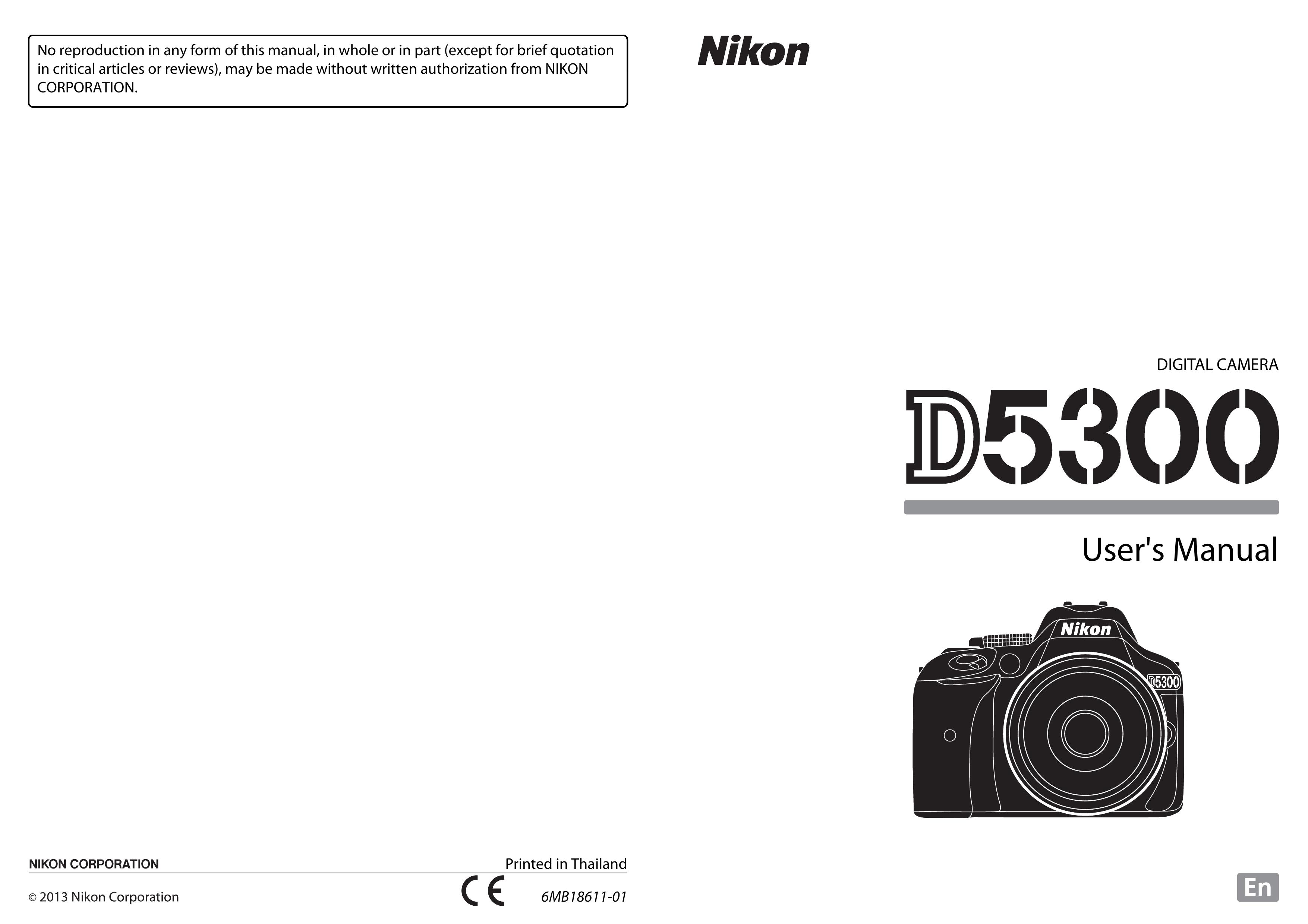 Nikon 13303 Digital Camera User Manual