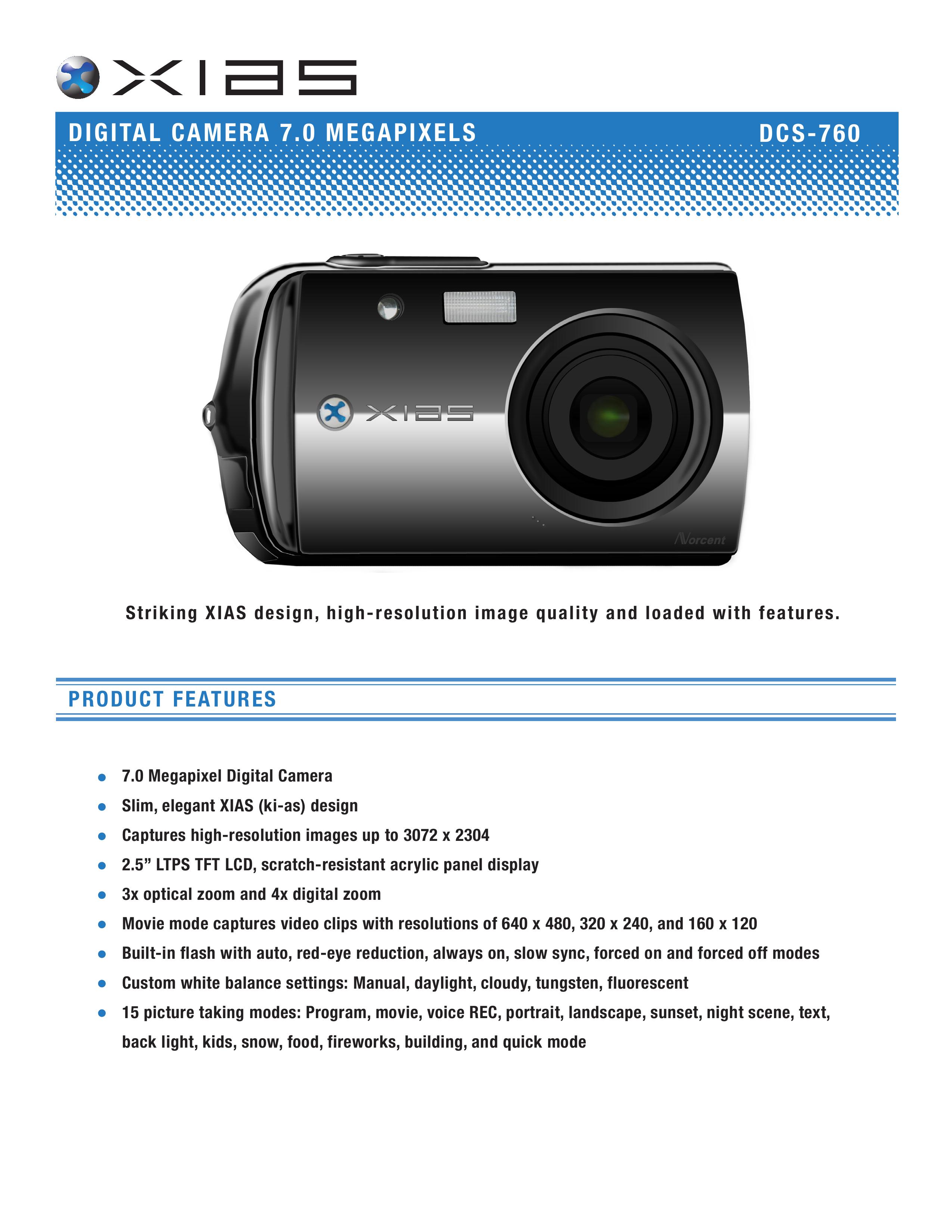 Norcent Technologies DCS-760 Digital Camera User Manual