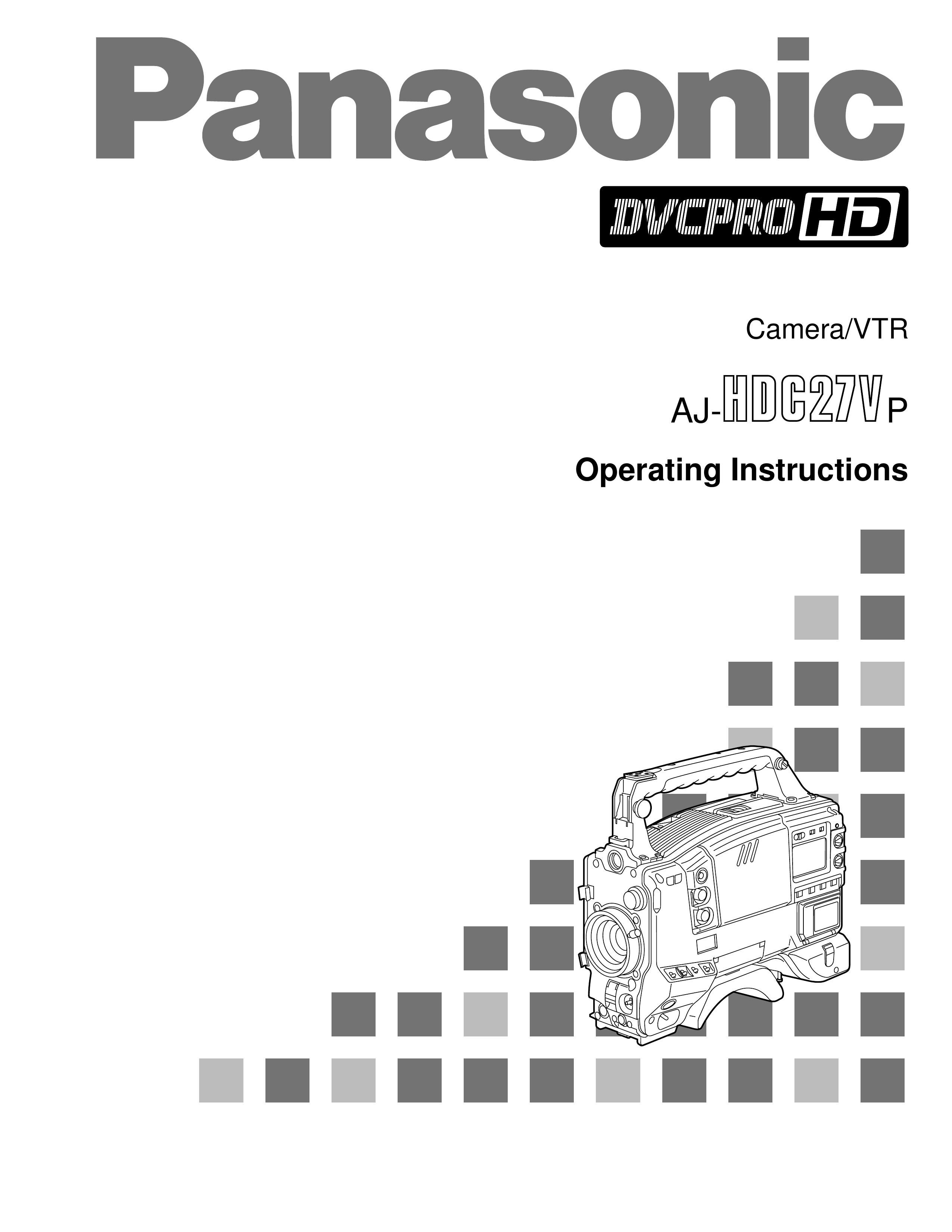Panasonic AJ- P Digital Camera User Manual