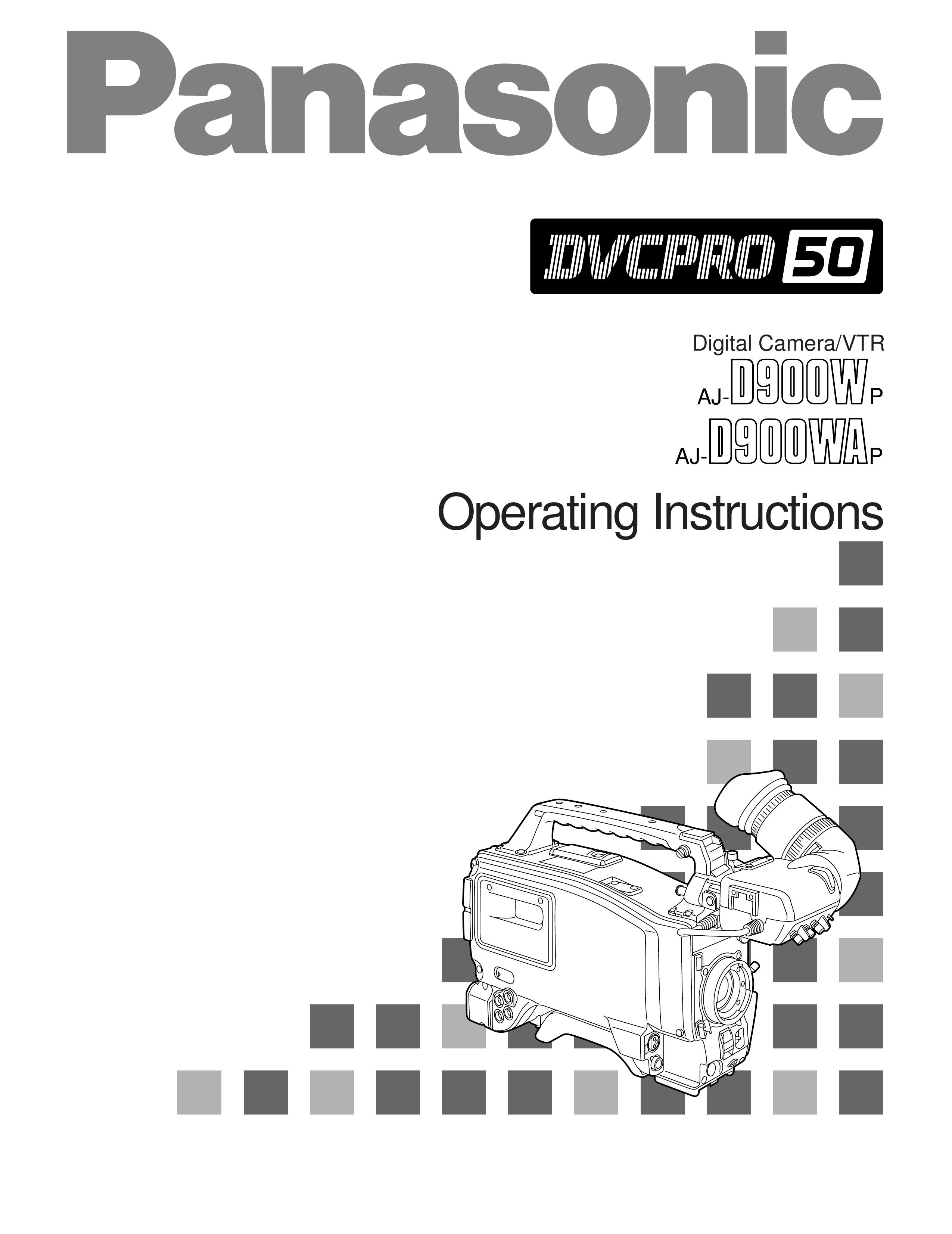 Panasonic AJ-D900WAP Digital Camera User Manual