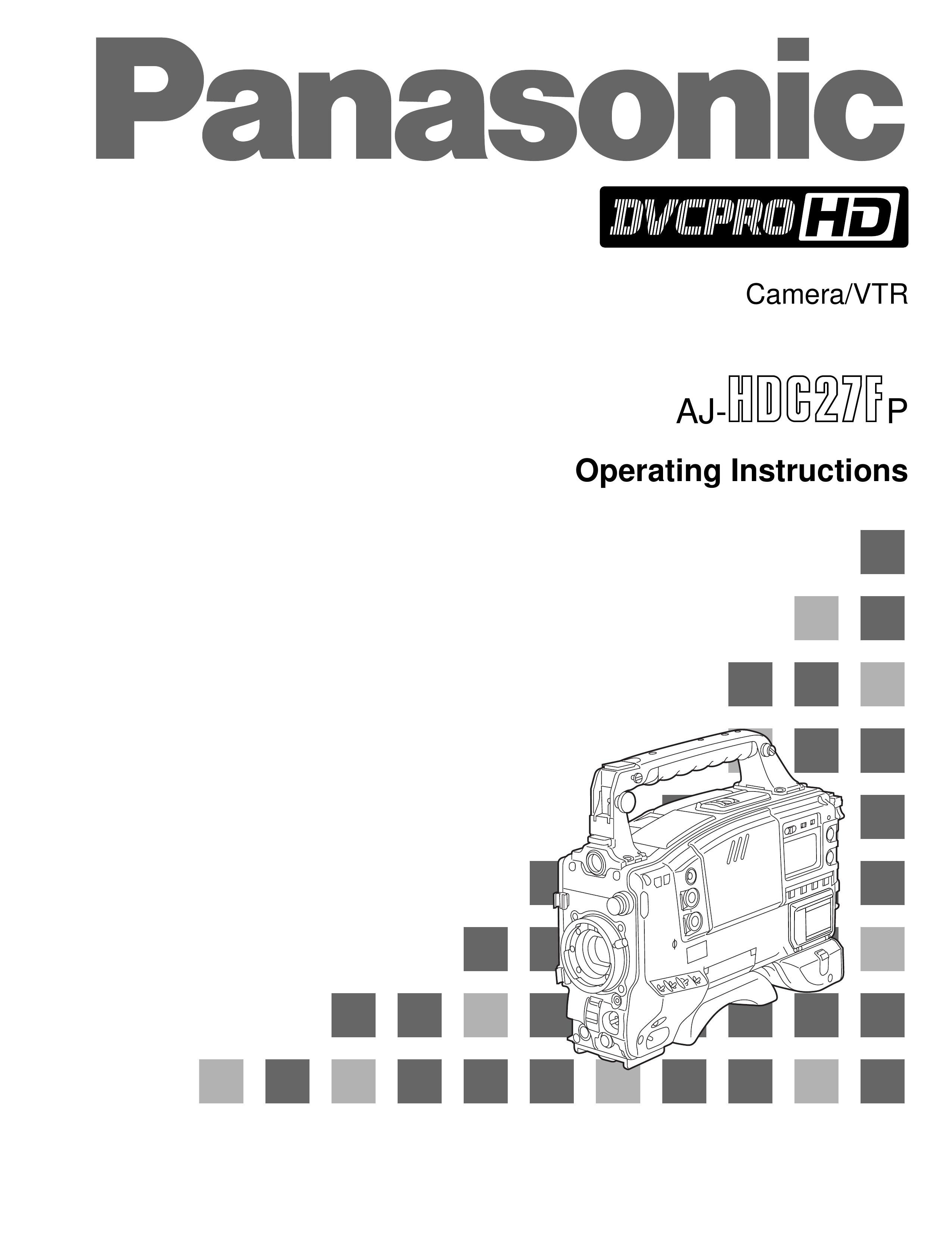 Panasonic AJ-HDC27FP Digital Camera User Manual
