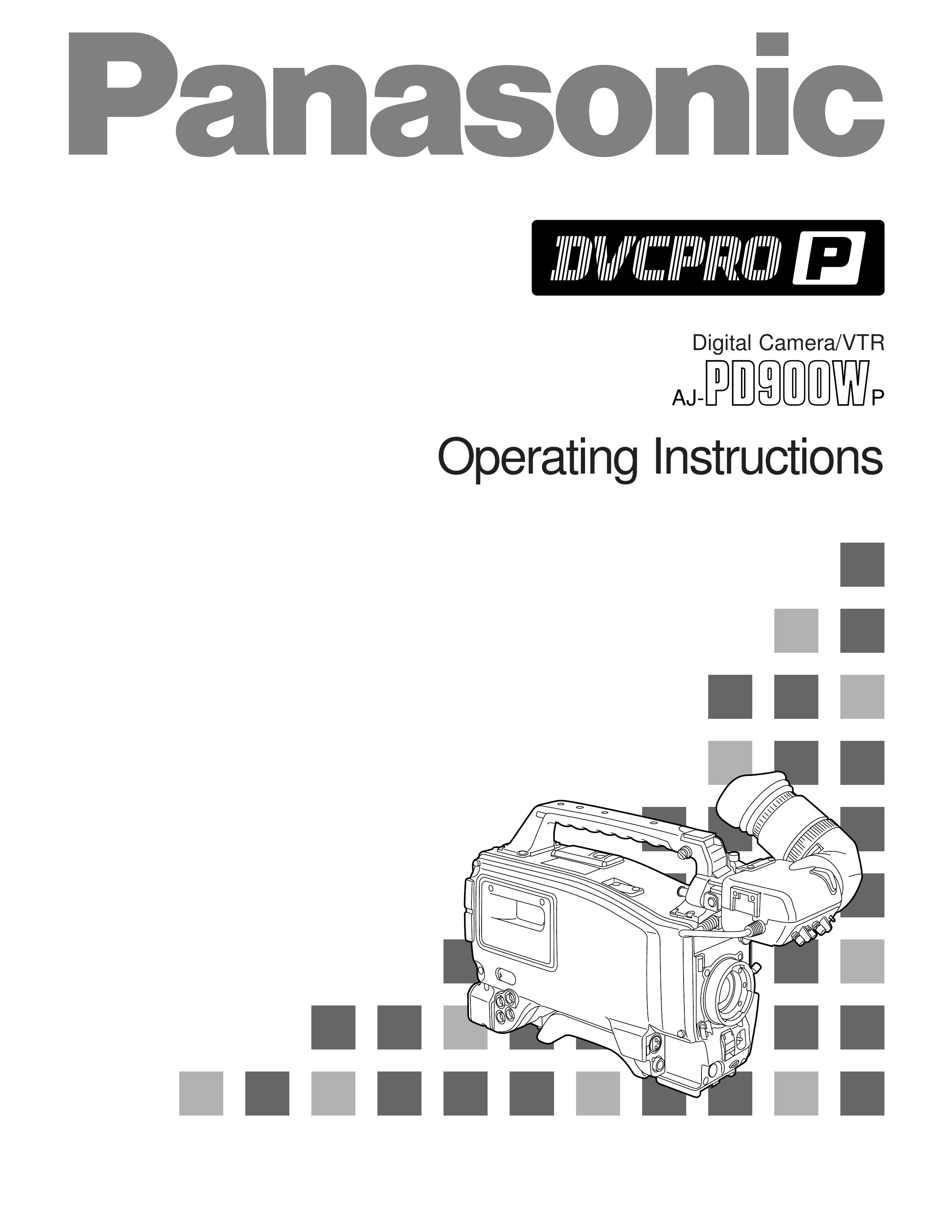 Panasonic AJ-PD900W Digital Camera User Manual