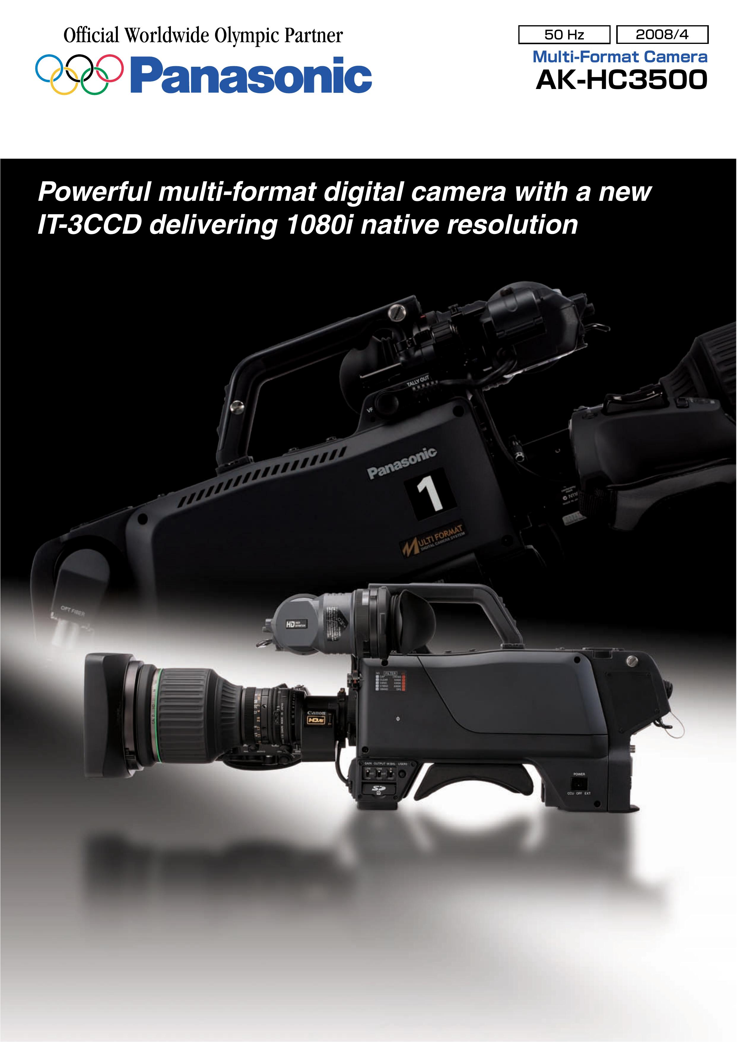 Panasonic AK-HC3500 Digital Camera User Manual