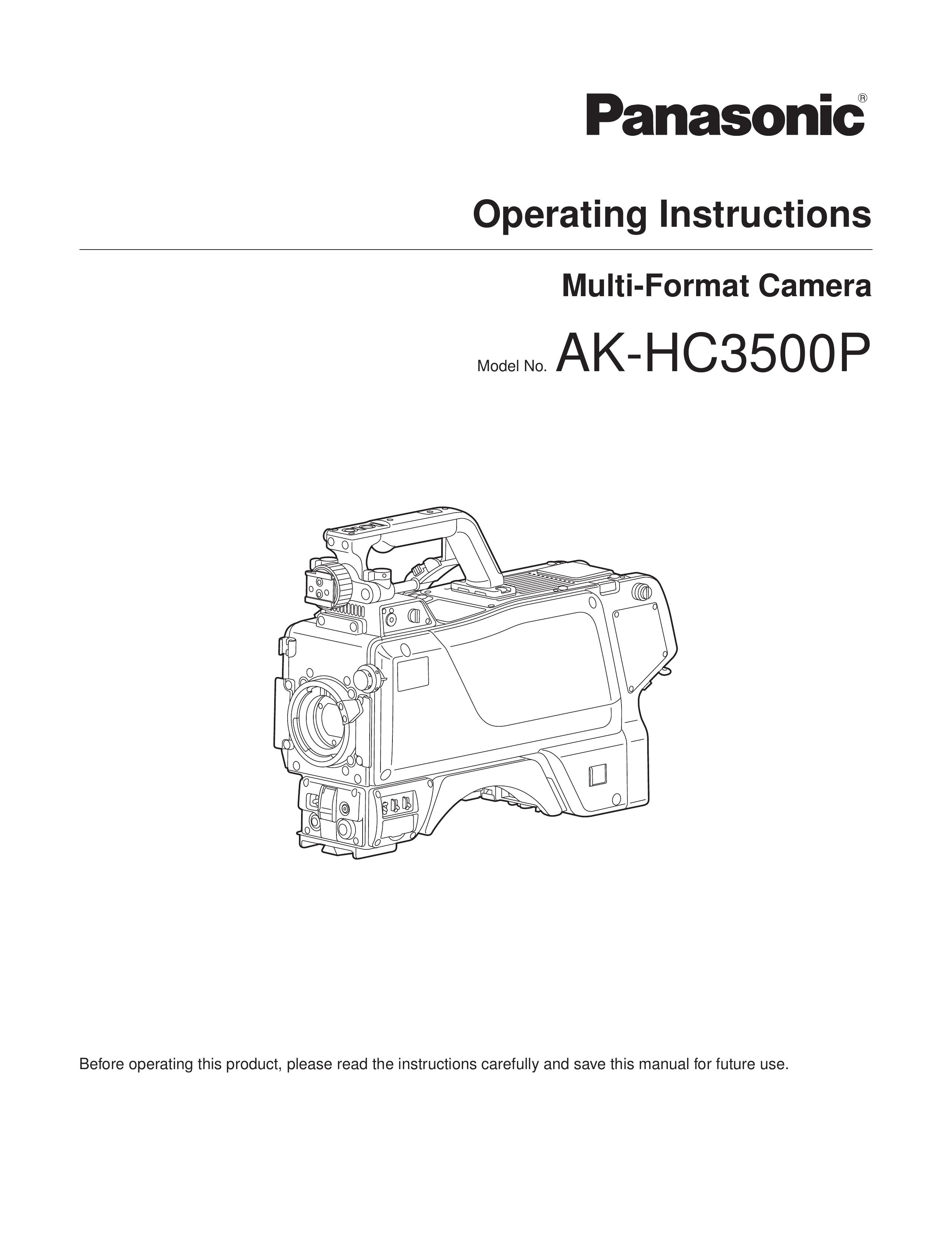 Panasonic AK-HC3500P Digital Camera User Manual