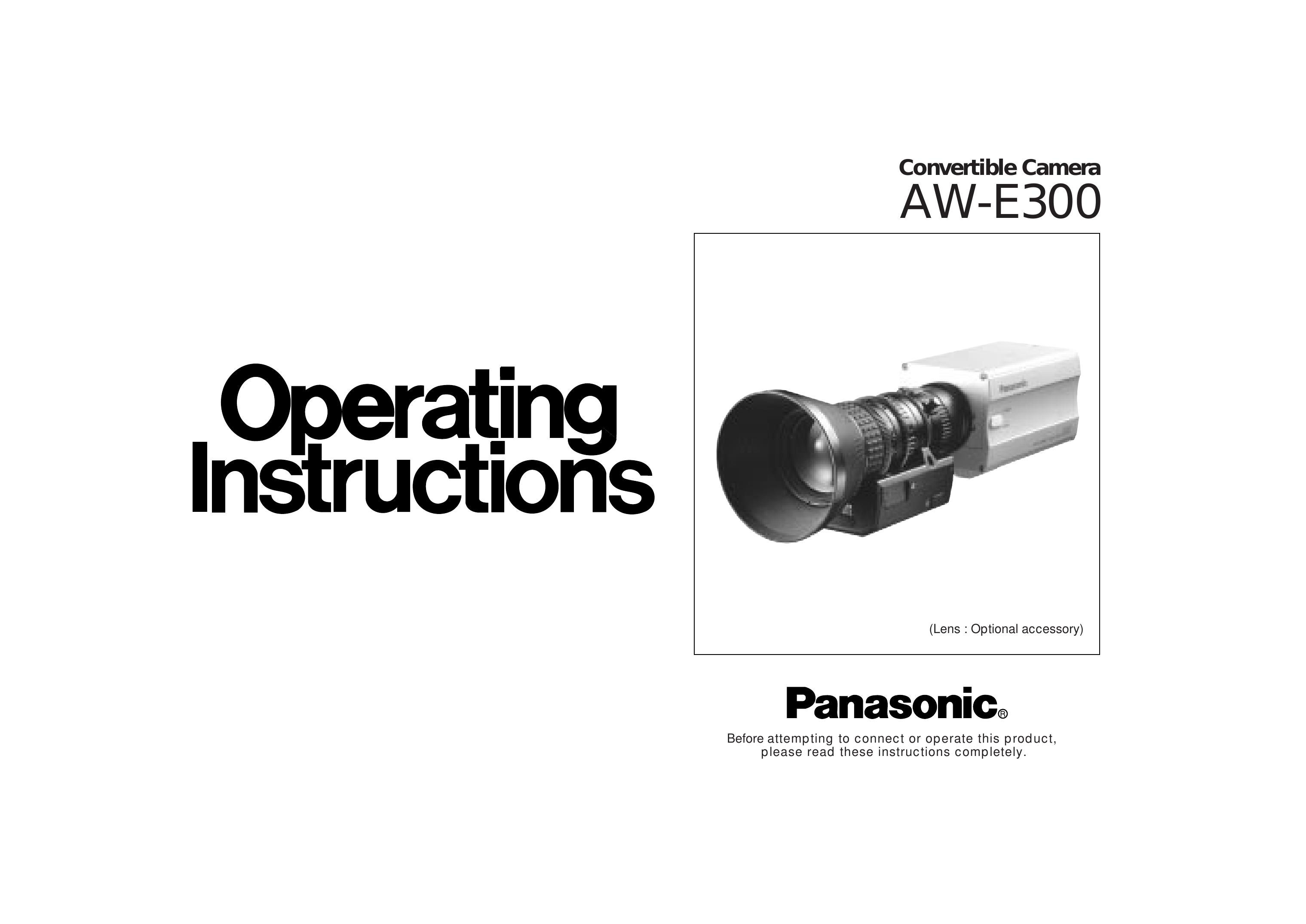 Panasonic AW-E300 Digital Camera User Manual