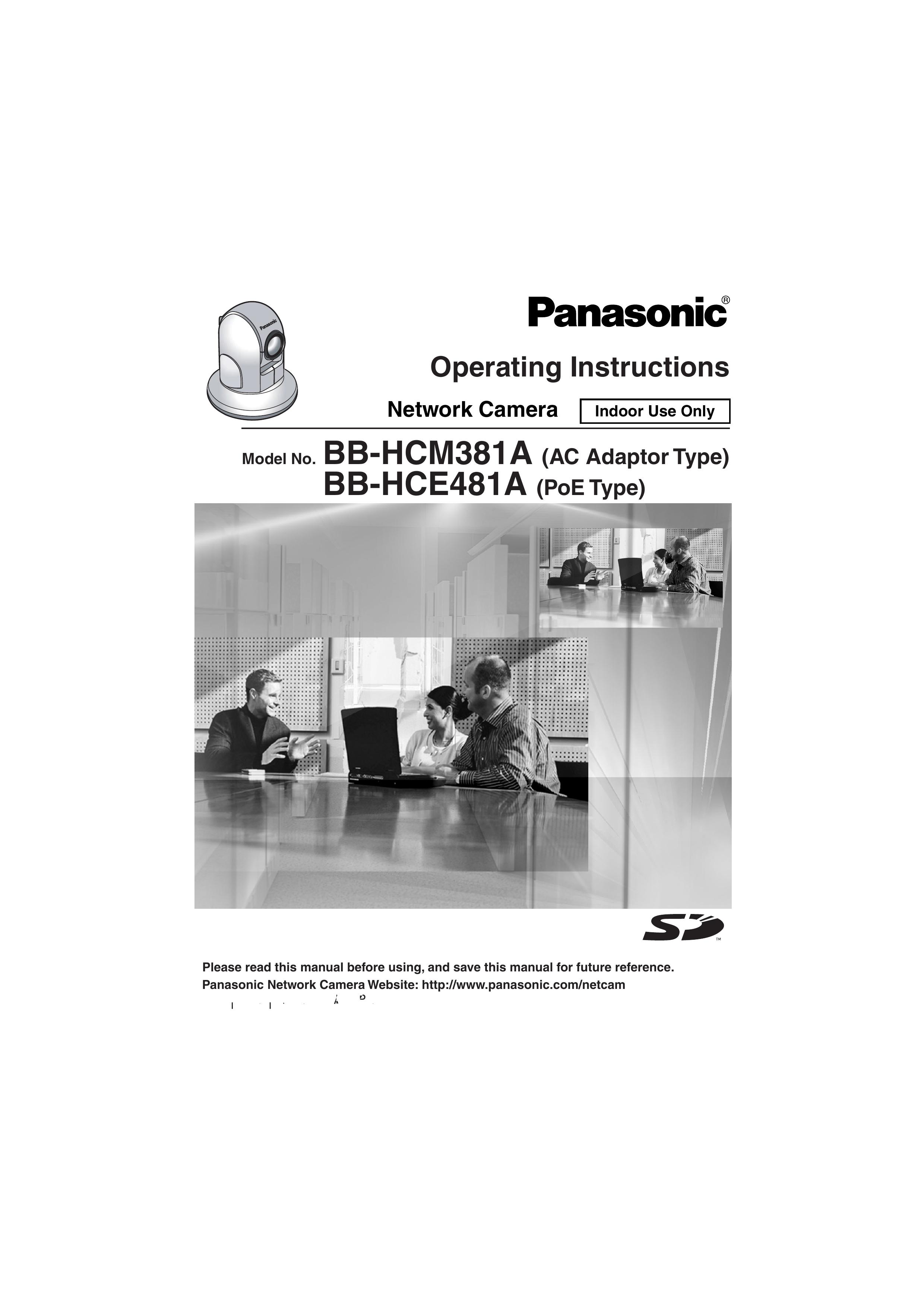 Panasonic BB-HCE481A Digital Camera User Manual