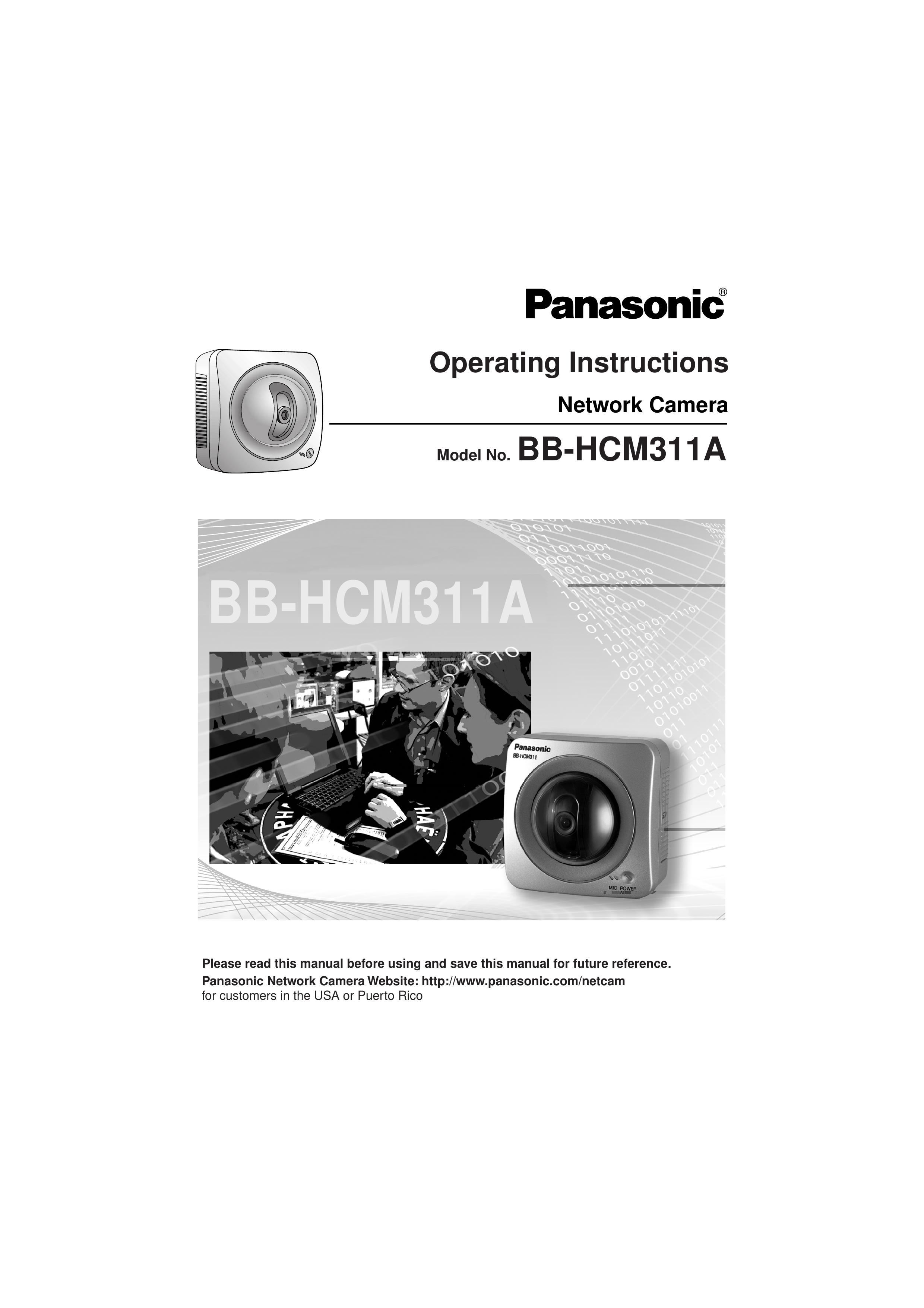 Panasonic BB-HCM311A Digital Camera User Manual