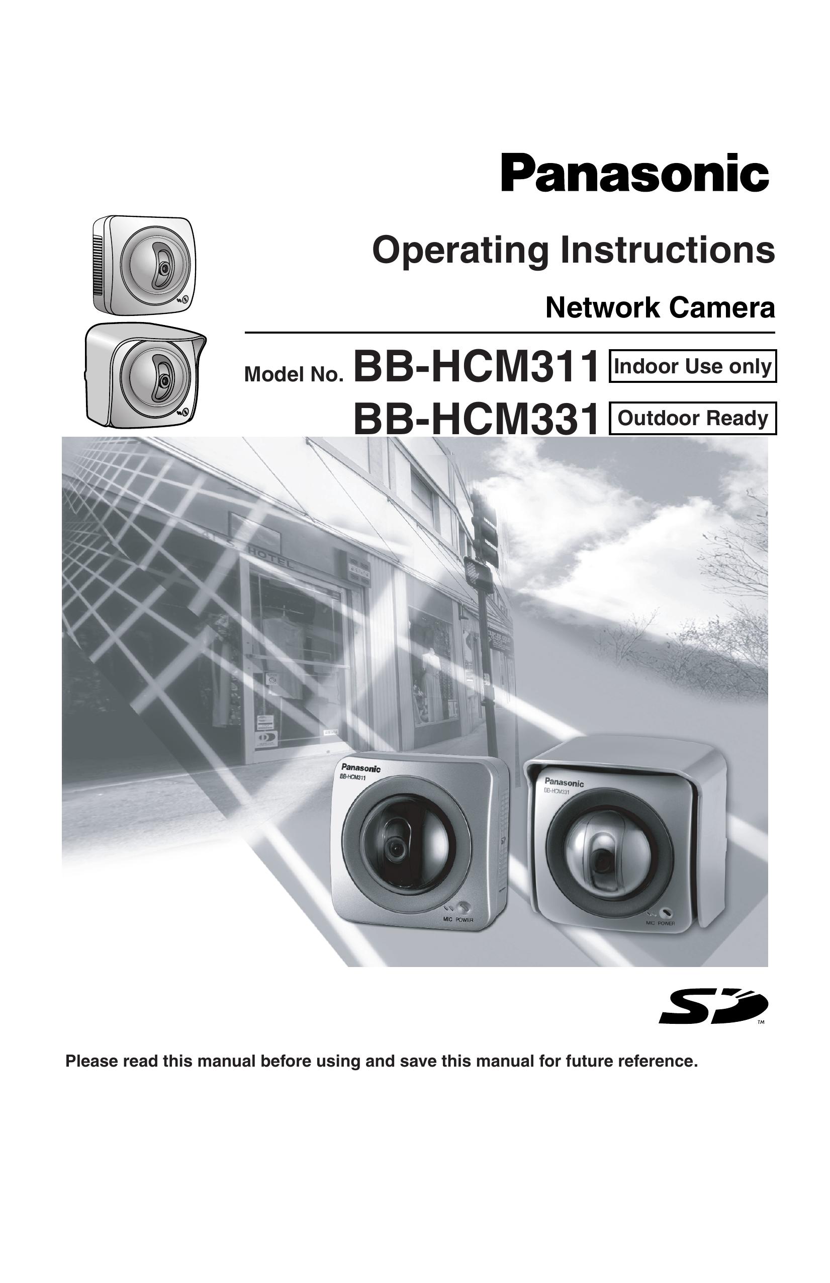Panasonic BB-HCM331 Digital Camera User Manual