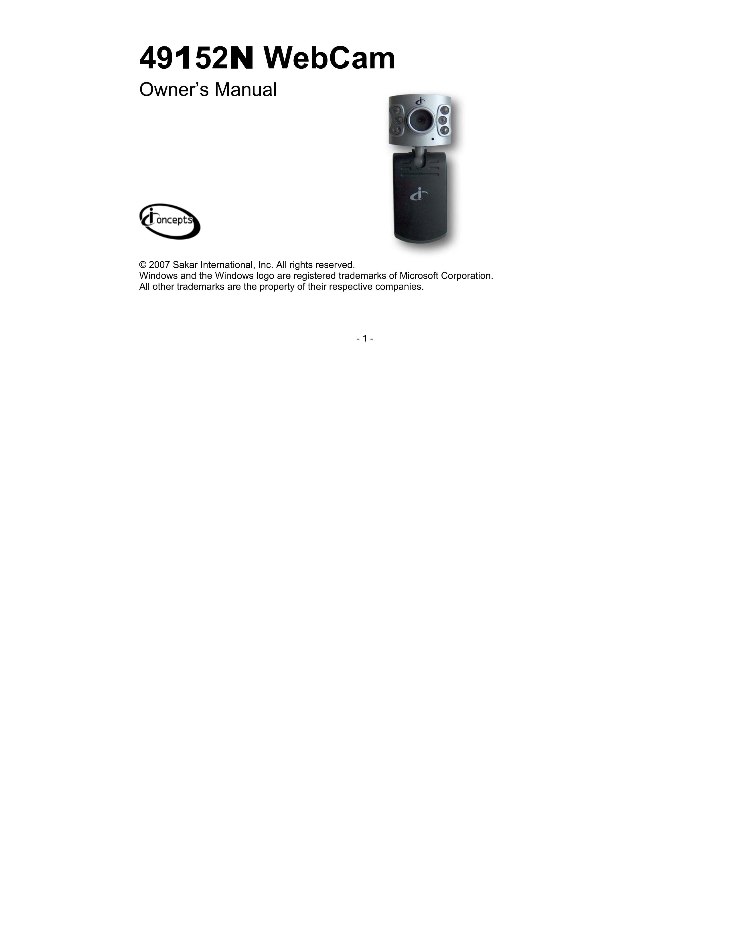 Sakar 49152N Digital Camera User Manual