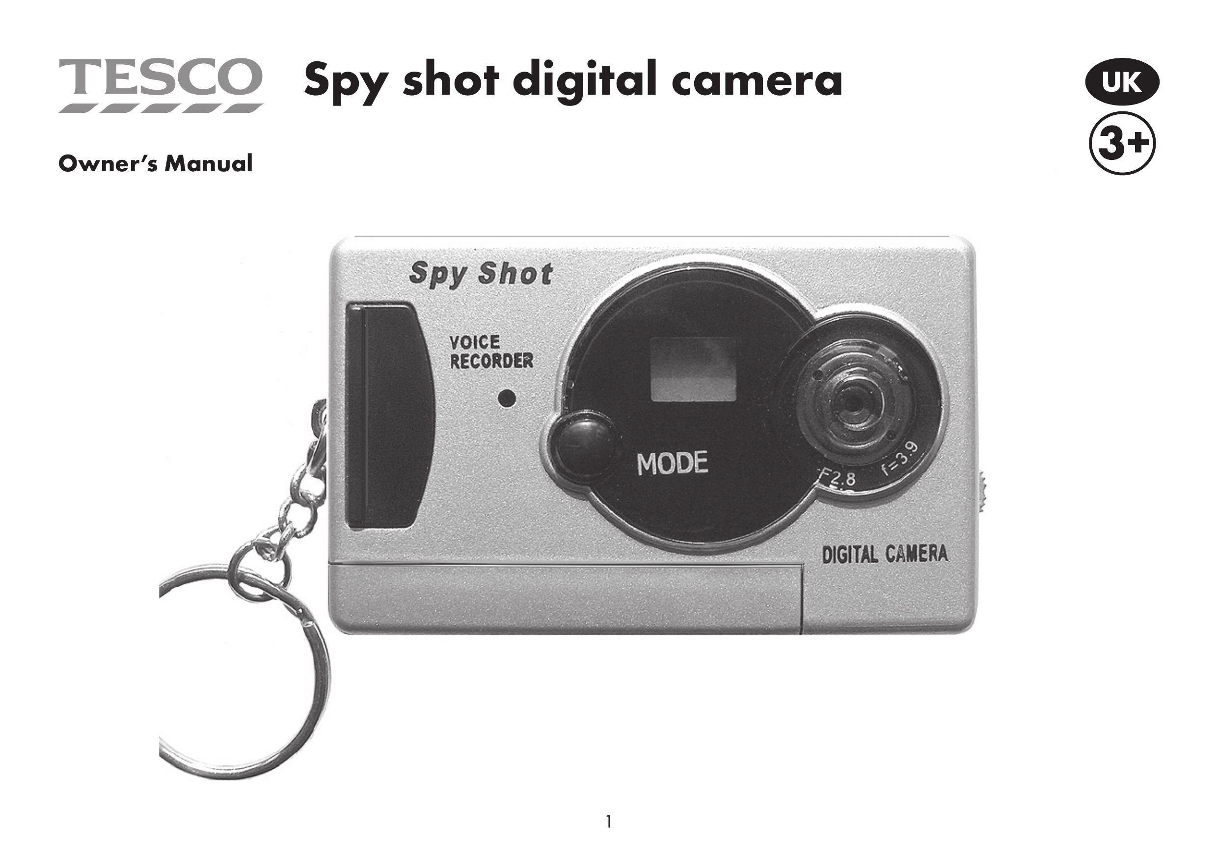 Sakar Spy shot digital camera Digital Camera User Manual