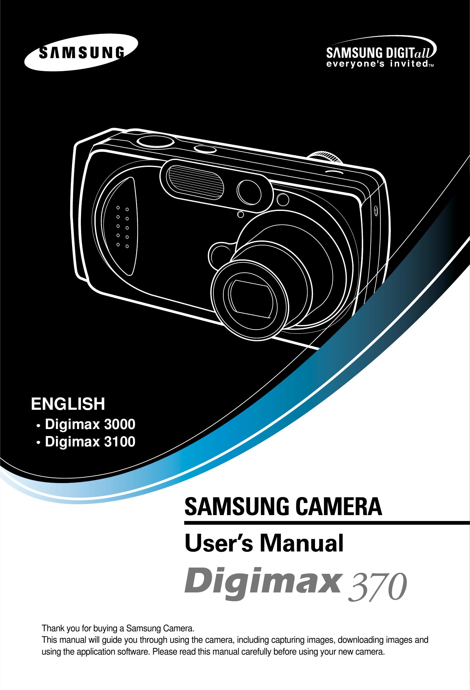 Samsung 3000 Digital Camera User Manual